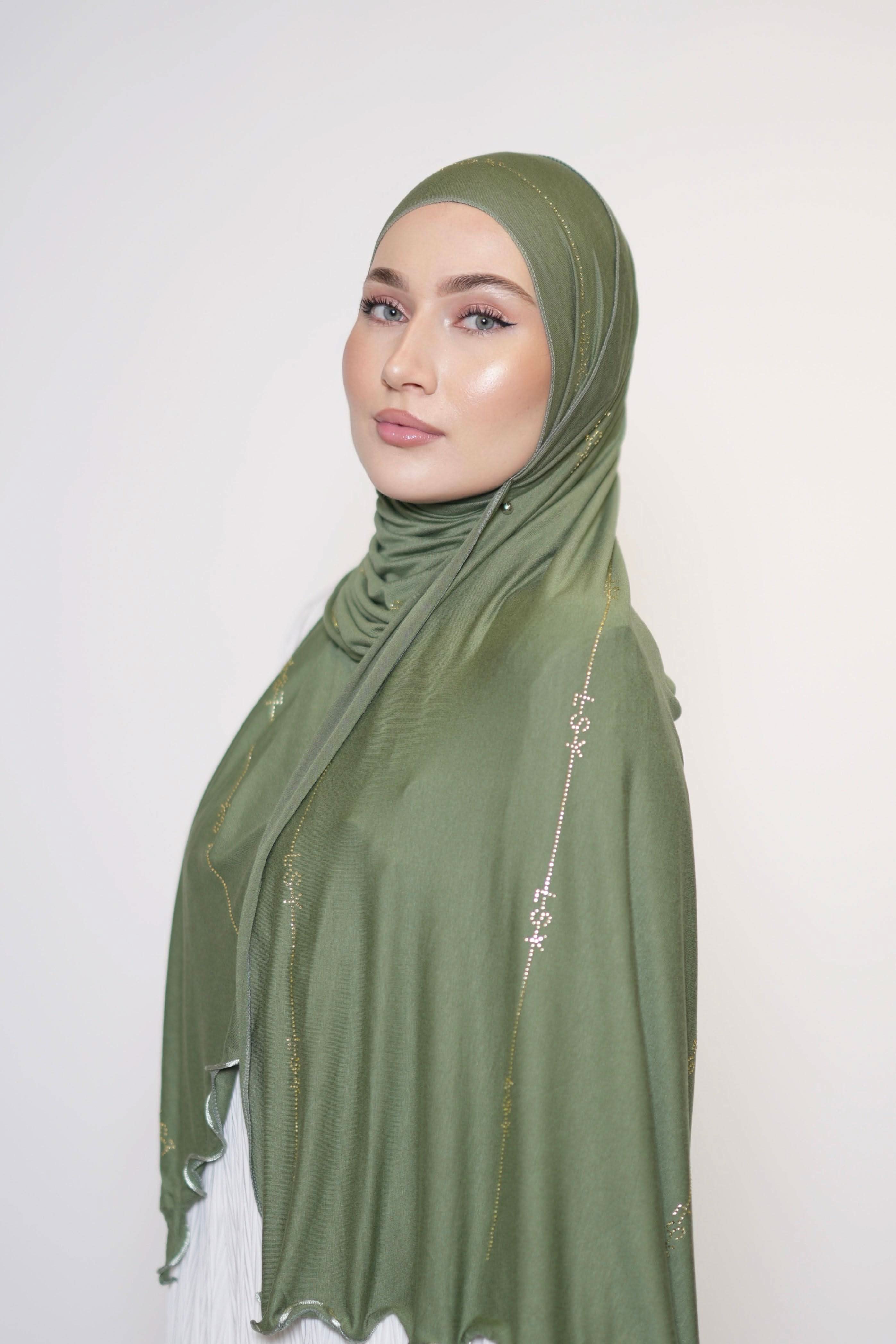 LSY Diamond Jersey - olive - Losyana.Shop