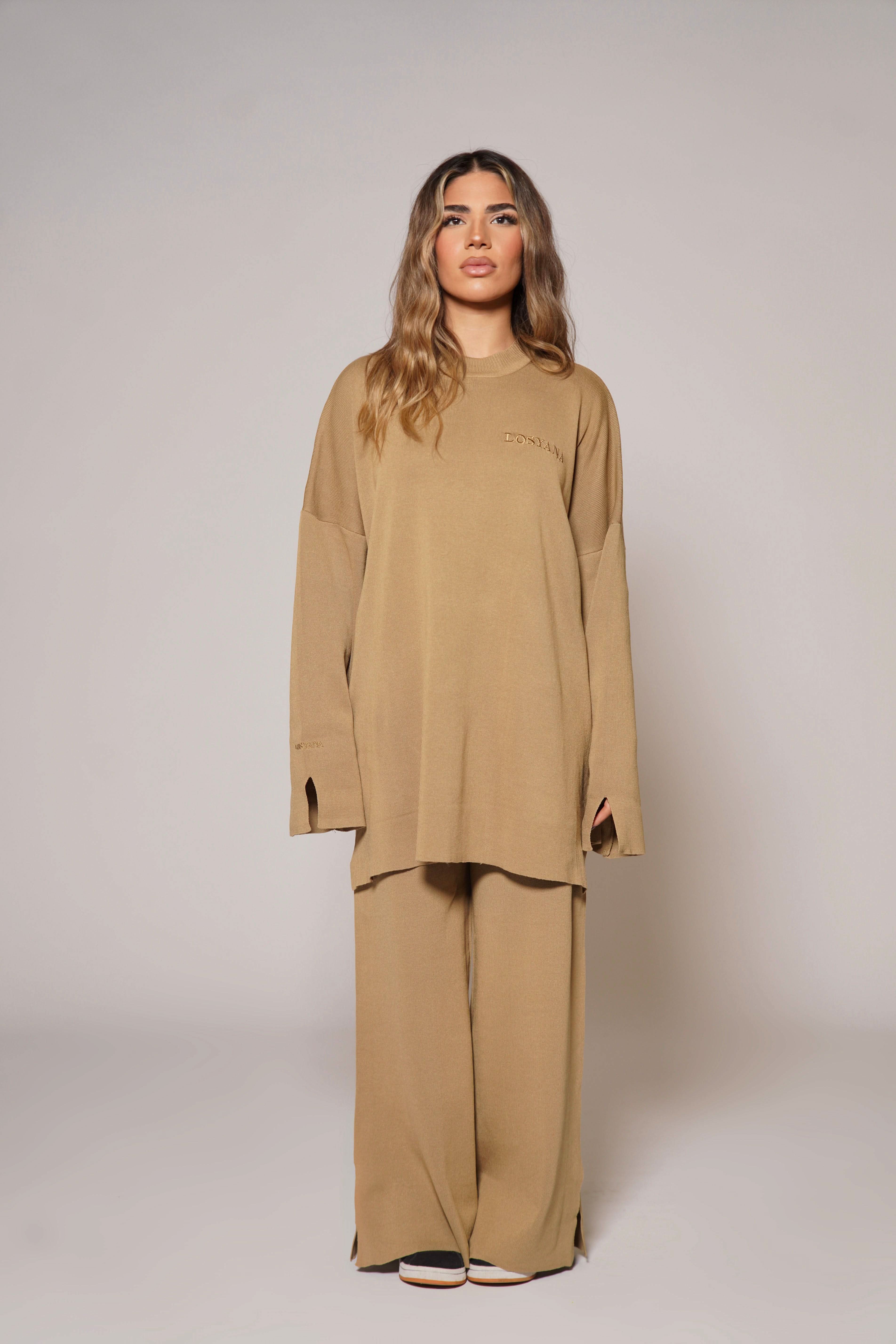 Signature Cotton Set - Khaki - Losyana.Shop