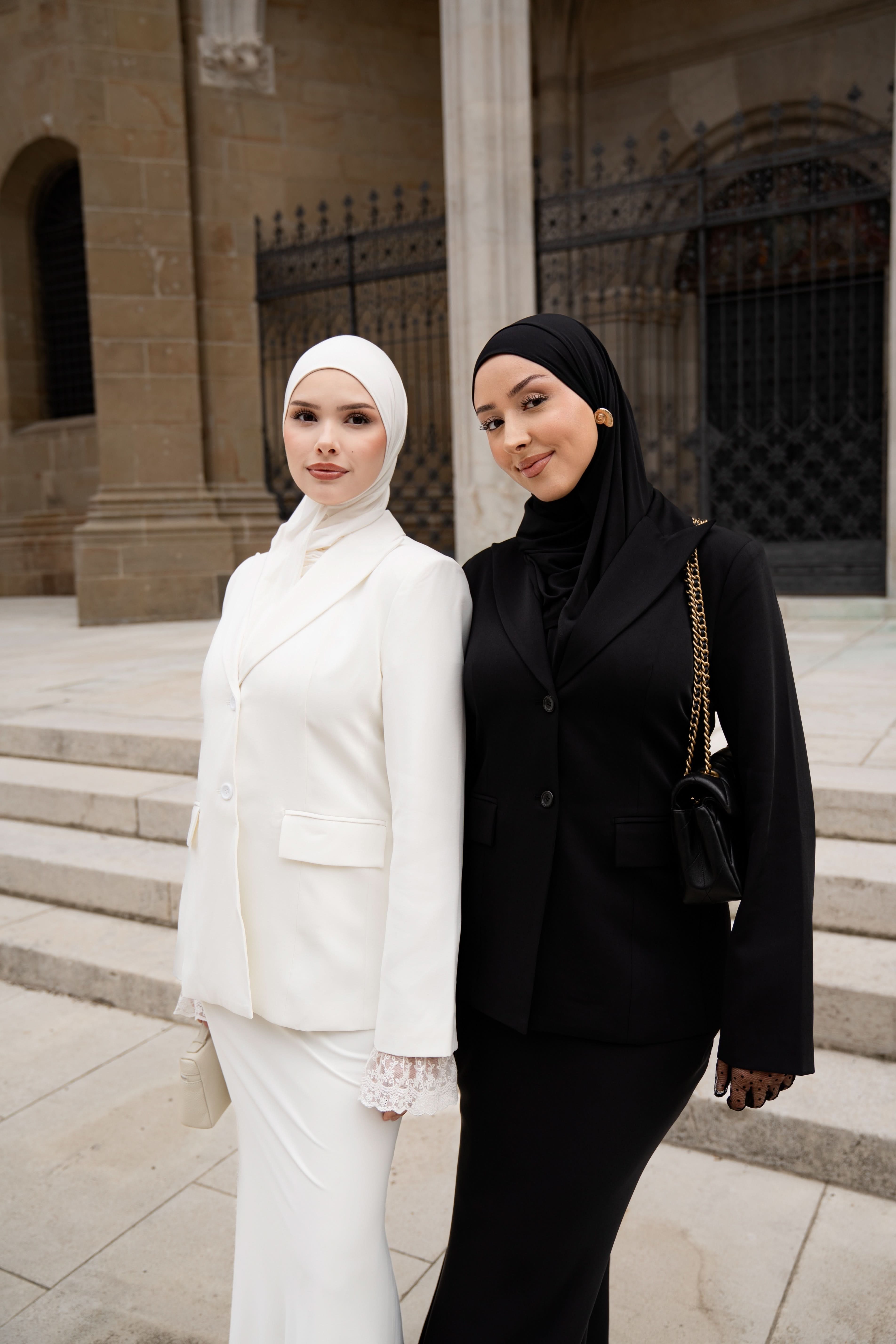 the palais blazer - white - Losyana.Shop