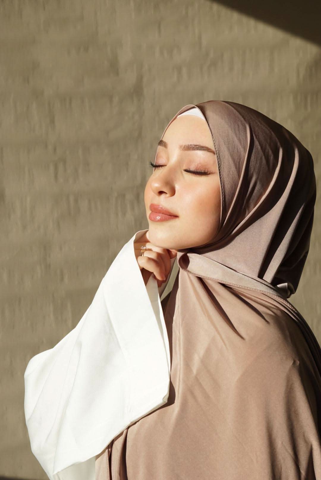 Satin Premium Jersey - cappuccino - Losyana.Shop