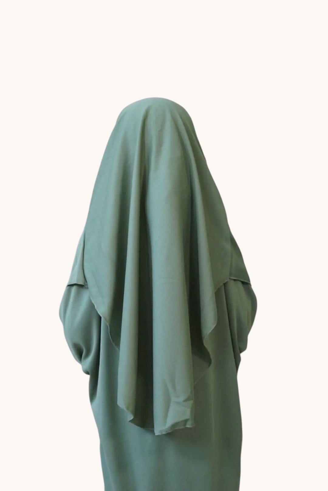 Kinder Gebetskleidung Jersey in Olivgrün von Losyana.Shop, bequemer und weicher Stoff für Gebetskleidung für Kinder.
