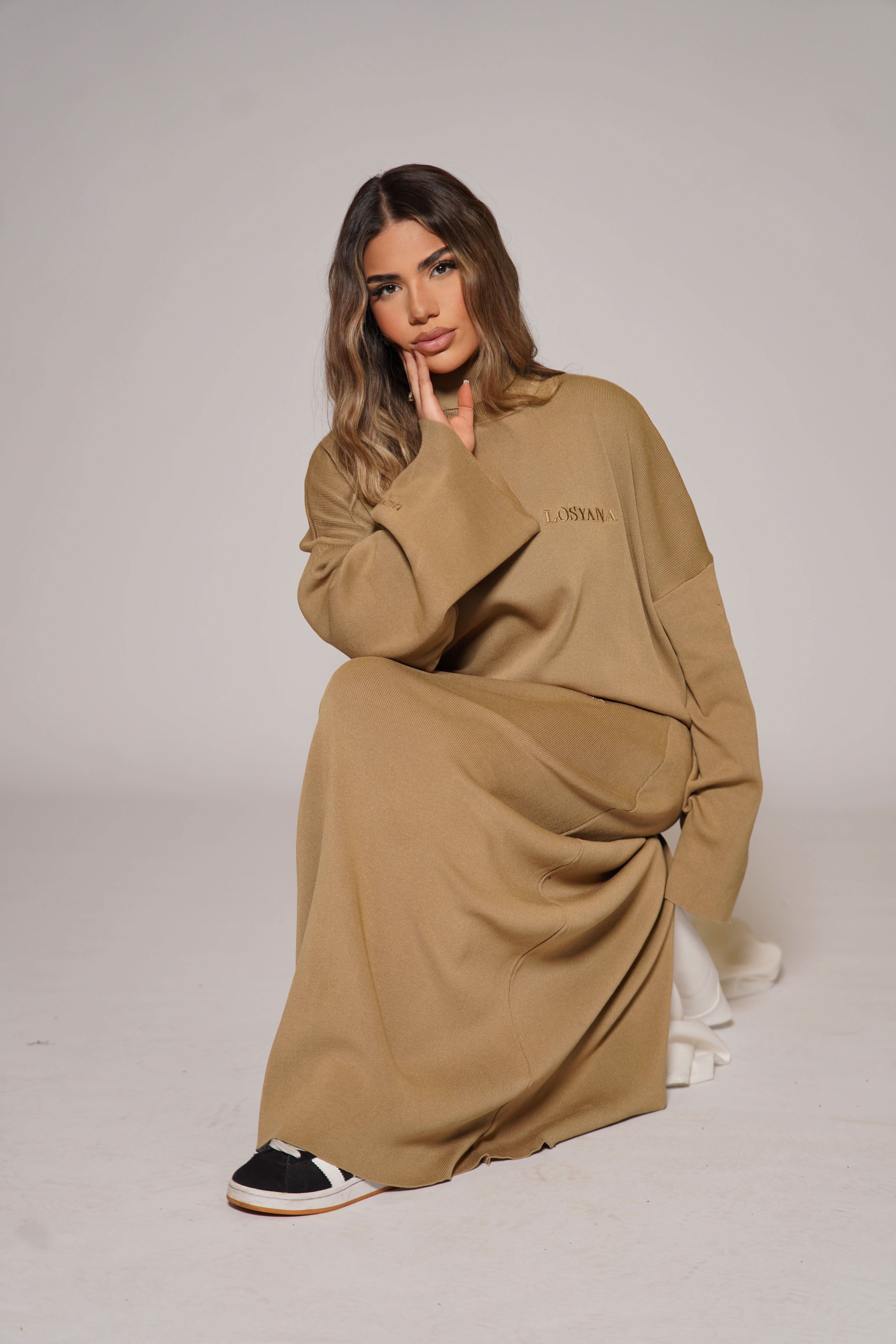 Luxury Cotton Set - sand beige - Losyana.Shop