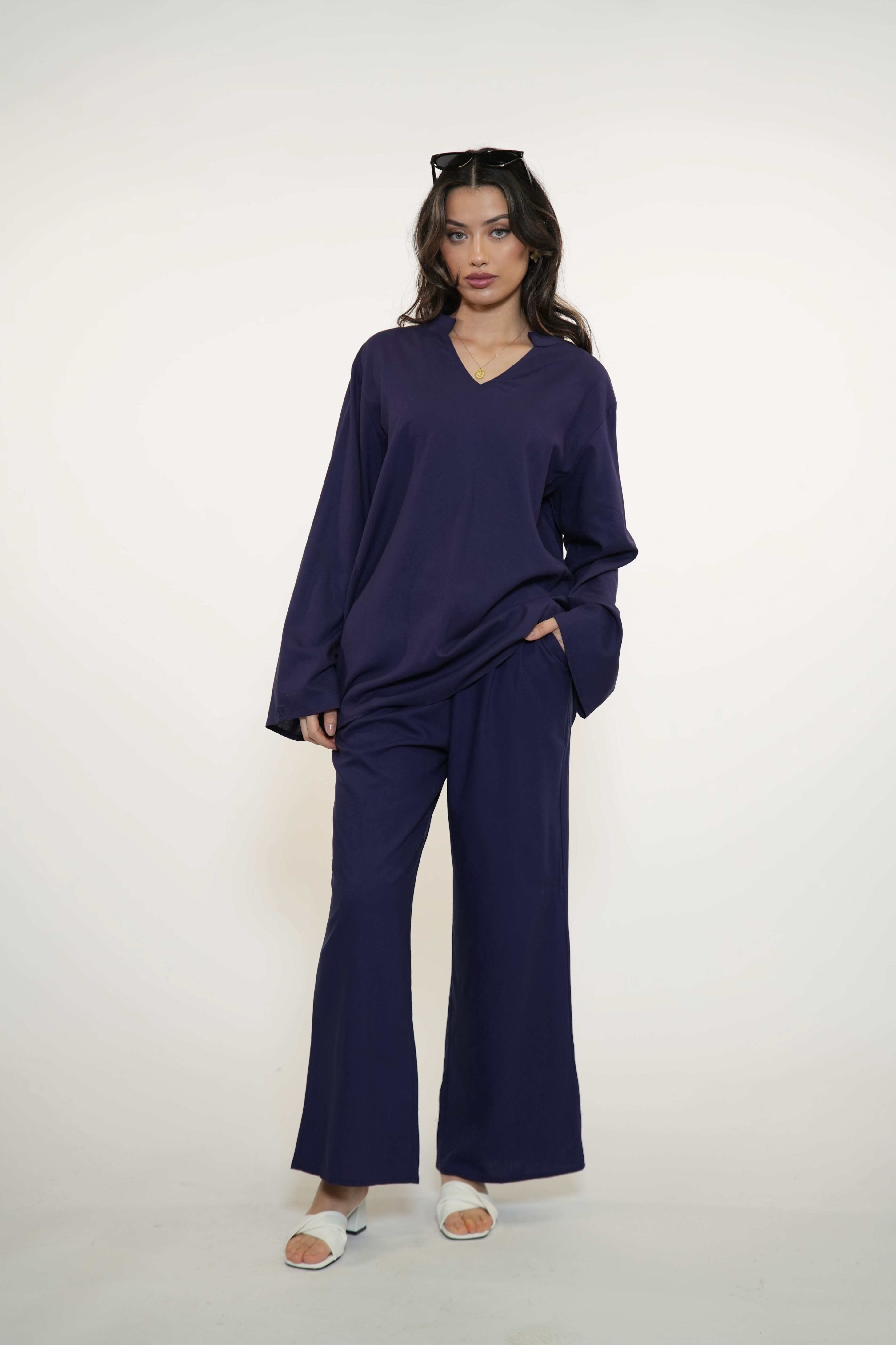 SICILIAN BREEZE SET - NAVY - Losyana.Shop