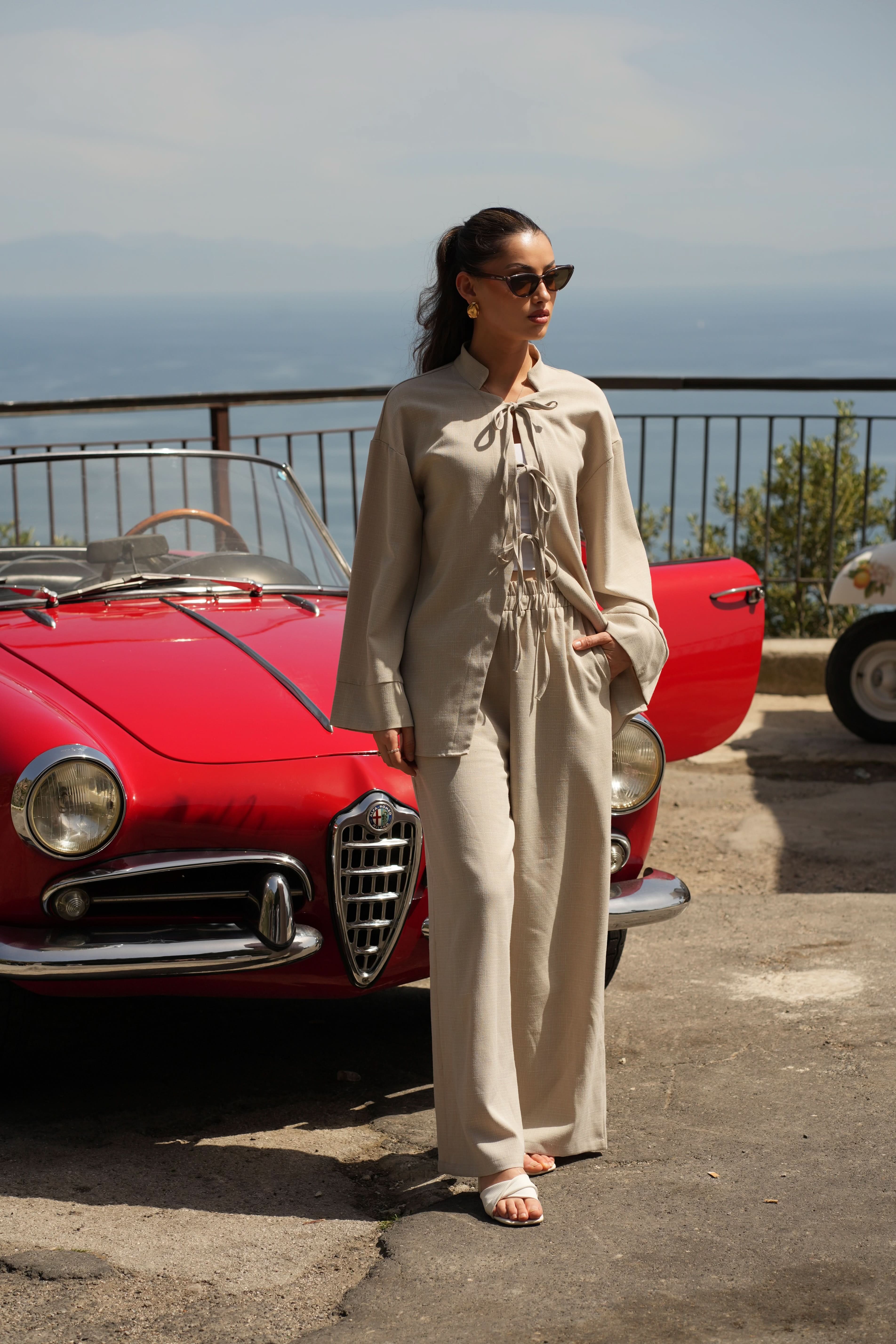 POSITANO EASE SET - COSTA CREAM - Losyana.Shop