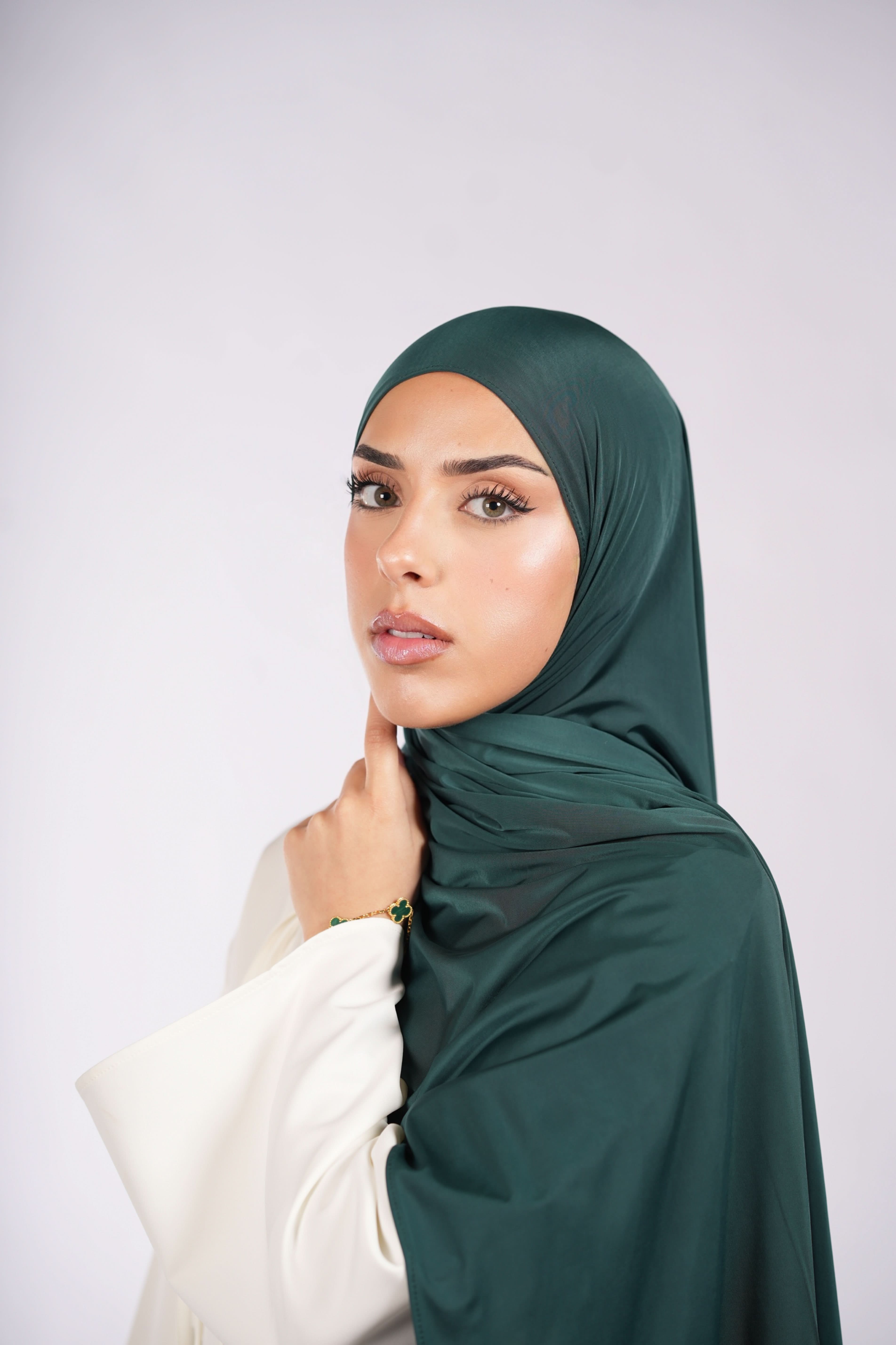 Liquid Jersey - Royal green - Losyana.Shop