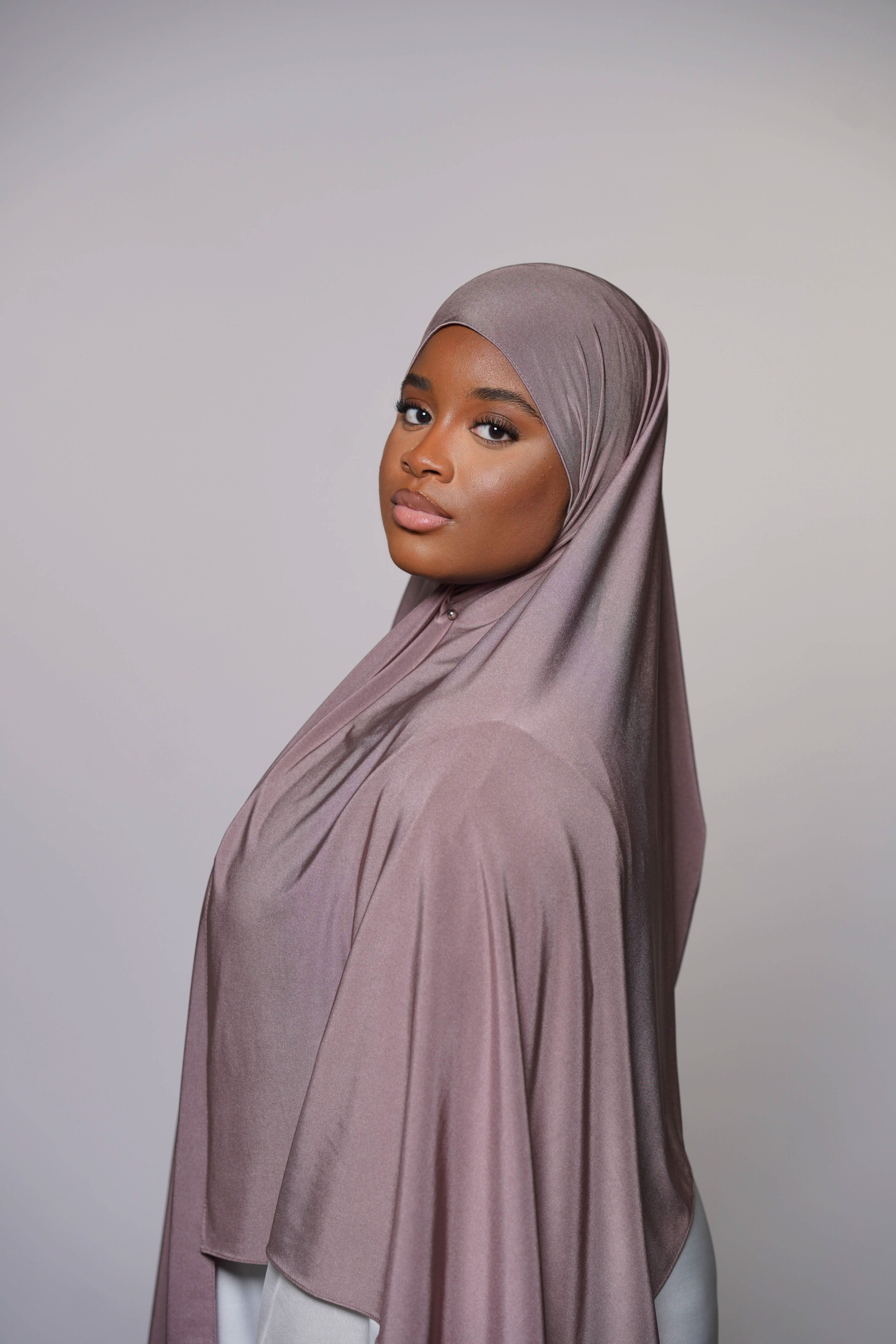 Satin Premium Jersey - mauve - Losyana.Shop