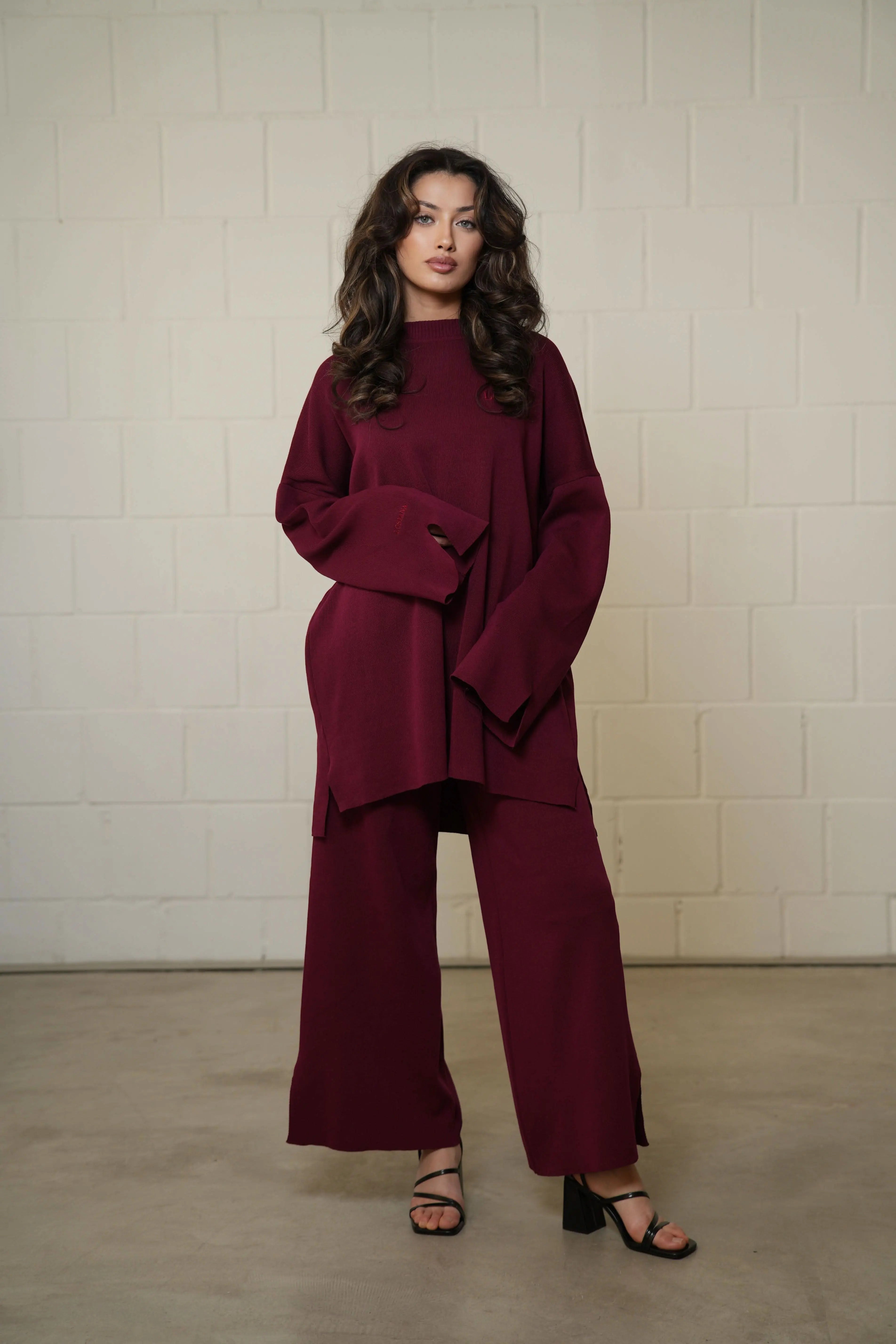 Signature Cotton Set - Bordeaux - Losyana.Shop