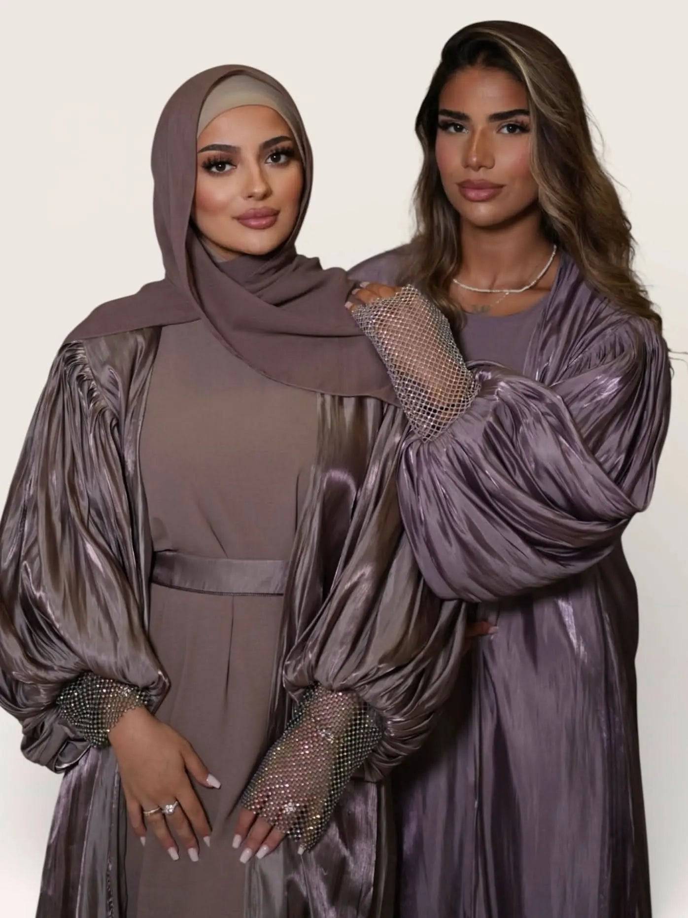 Dubai Abaya - mocca brown - Losyana.Shop
