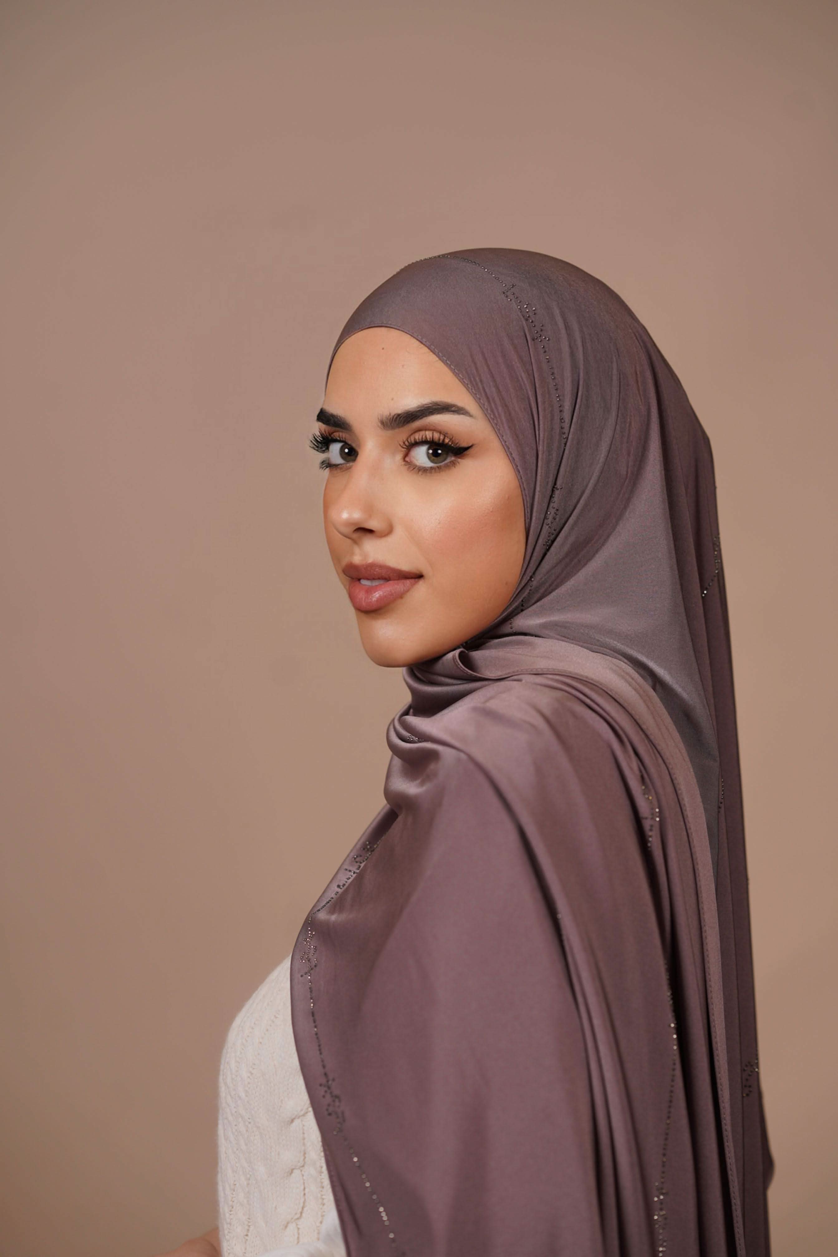 LSY Satin Premium Jersey - cacao - Losyana.Shop