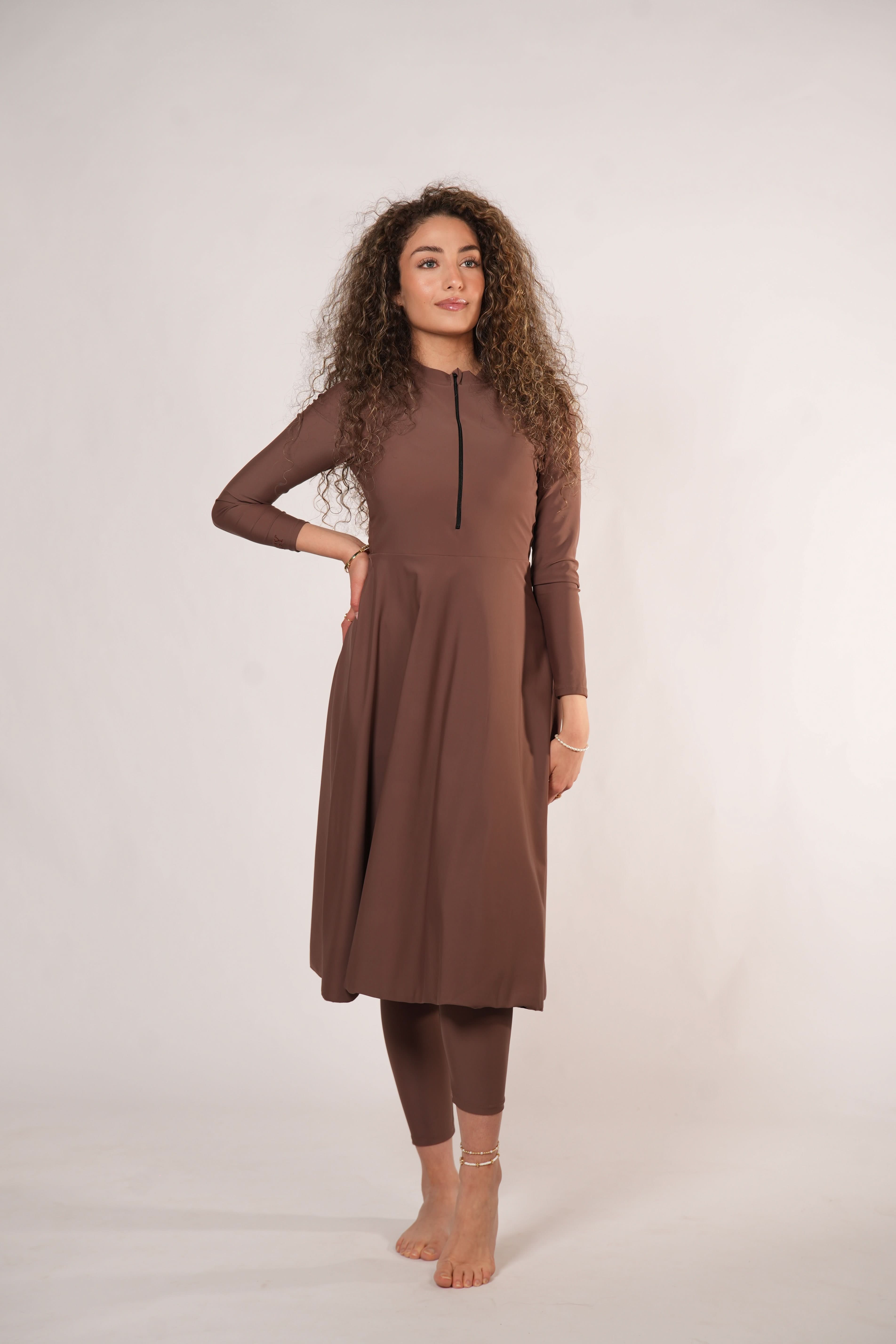 AZZURRA SET - BROWN - Losyana.Shop