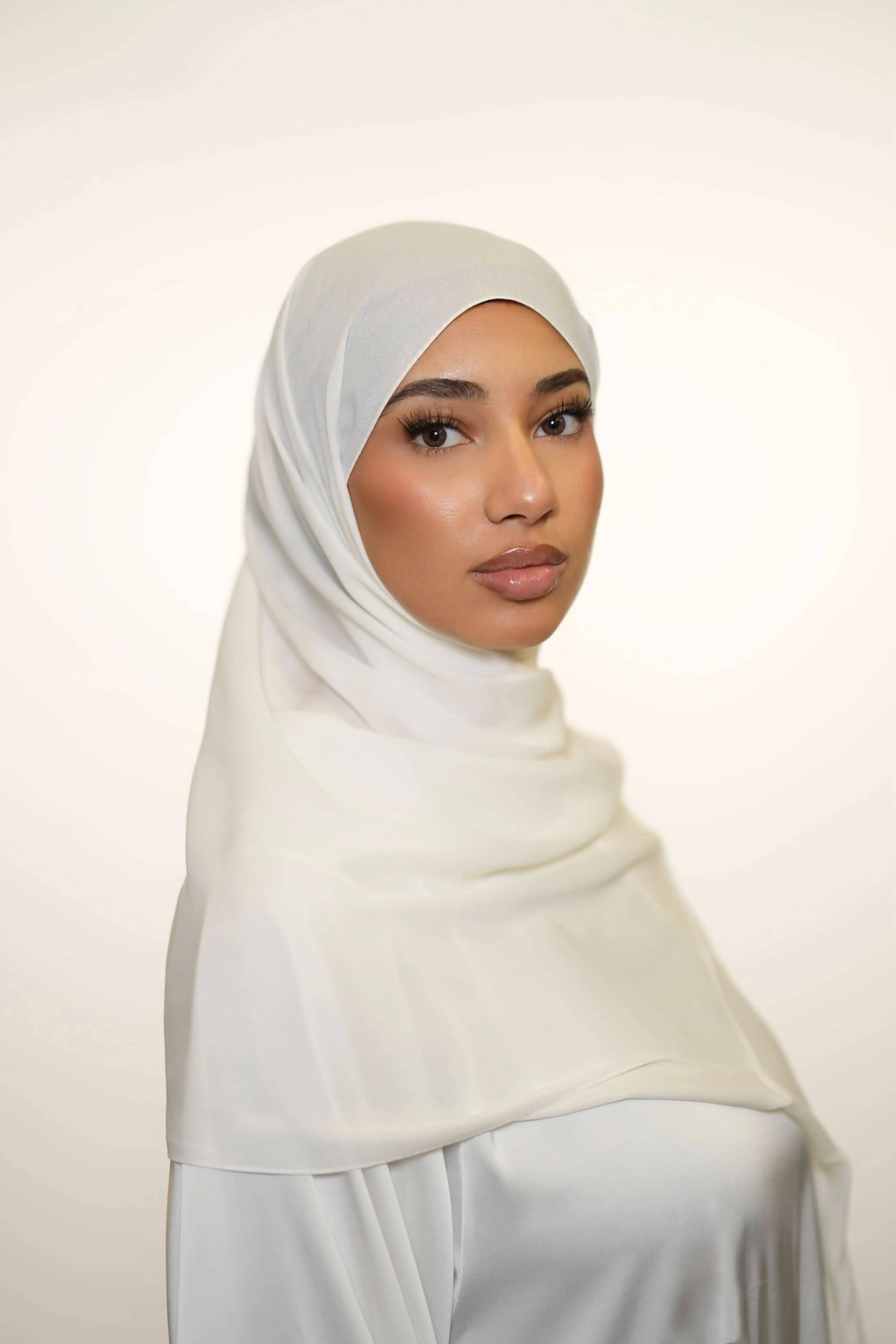 Crepe - White - Losyana.Shop