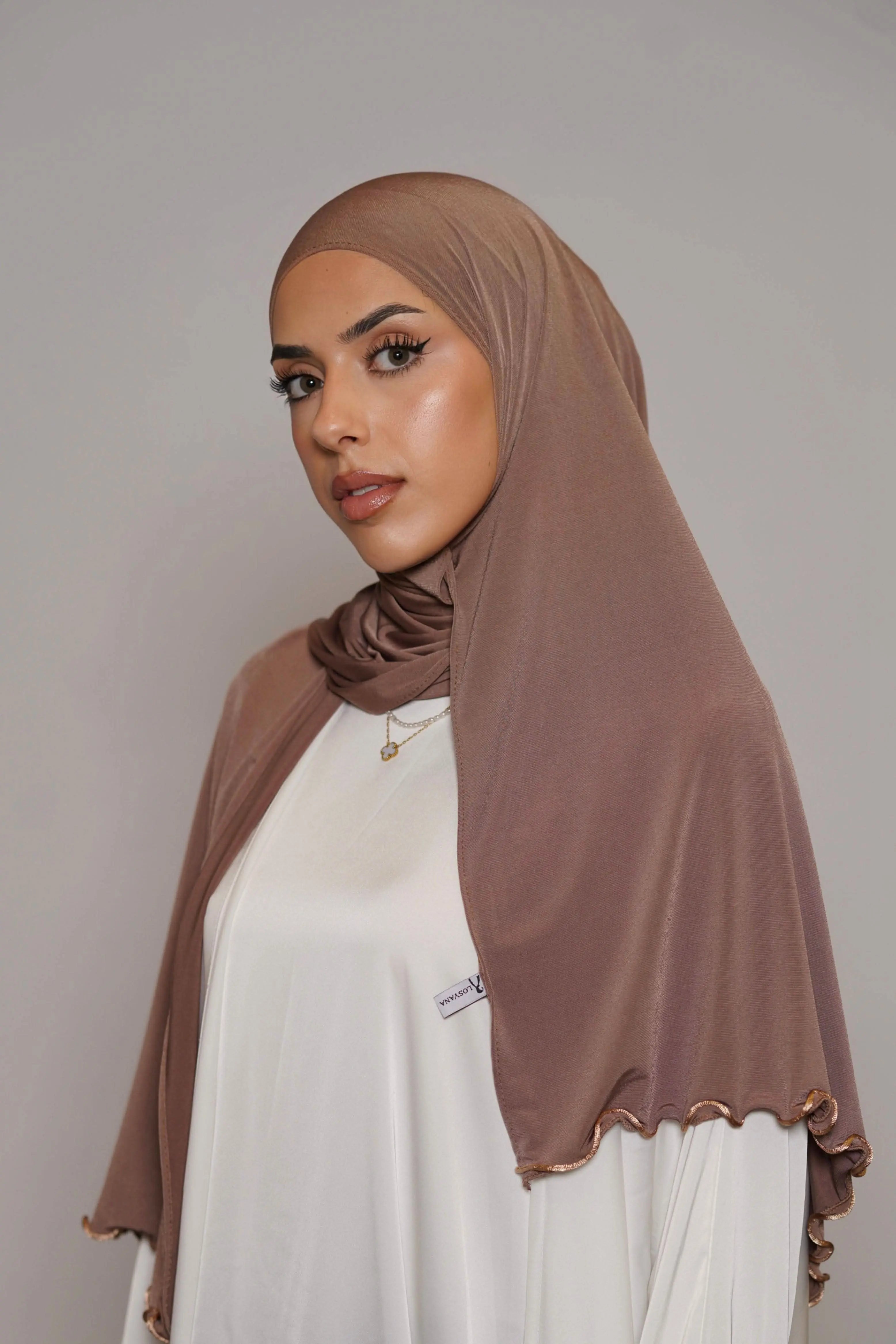 Premium Jersey Line - nude brown - Losyana.Shop