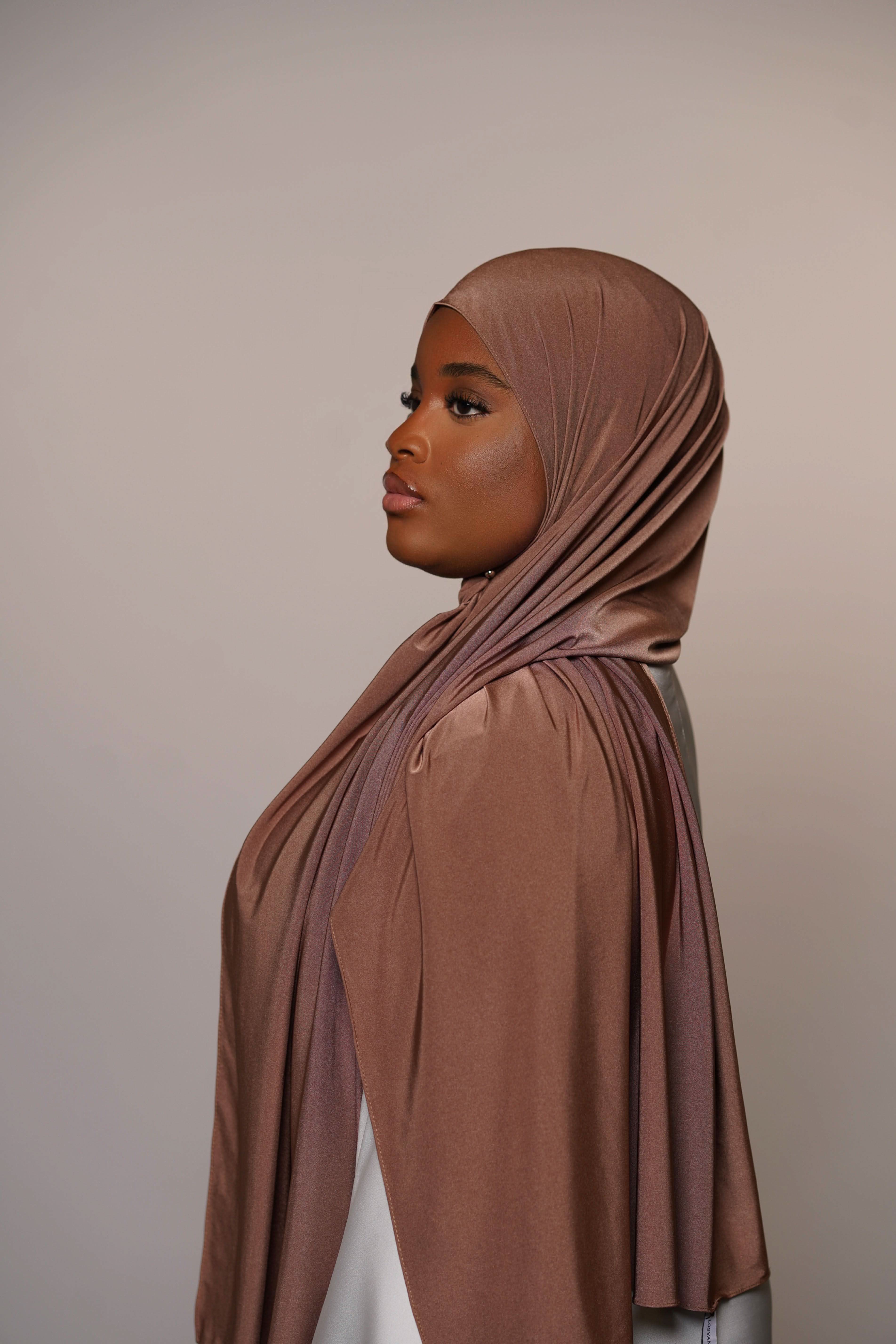 Satin Premium Jersey - burnt sugar - Losyana.Shop
