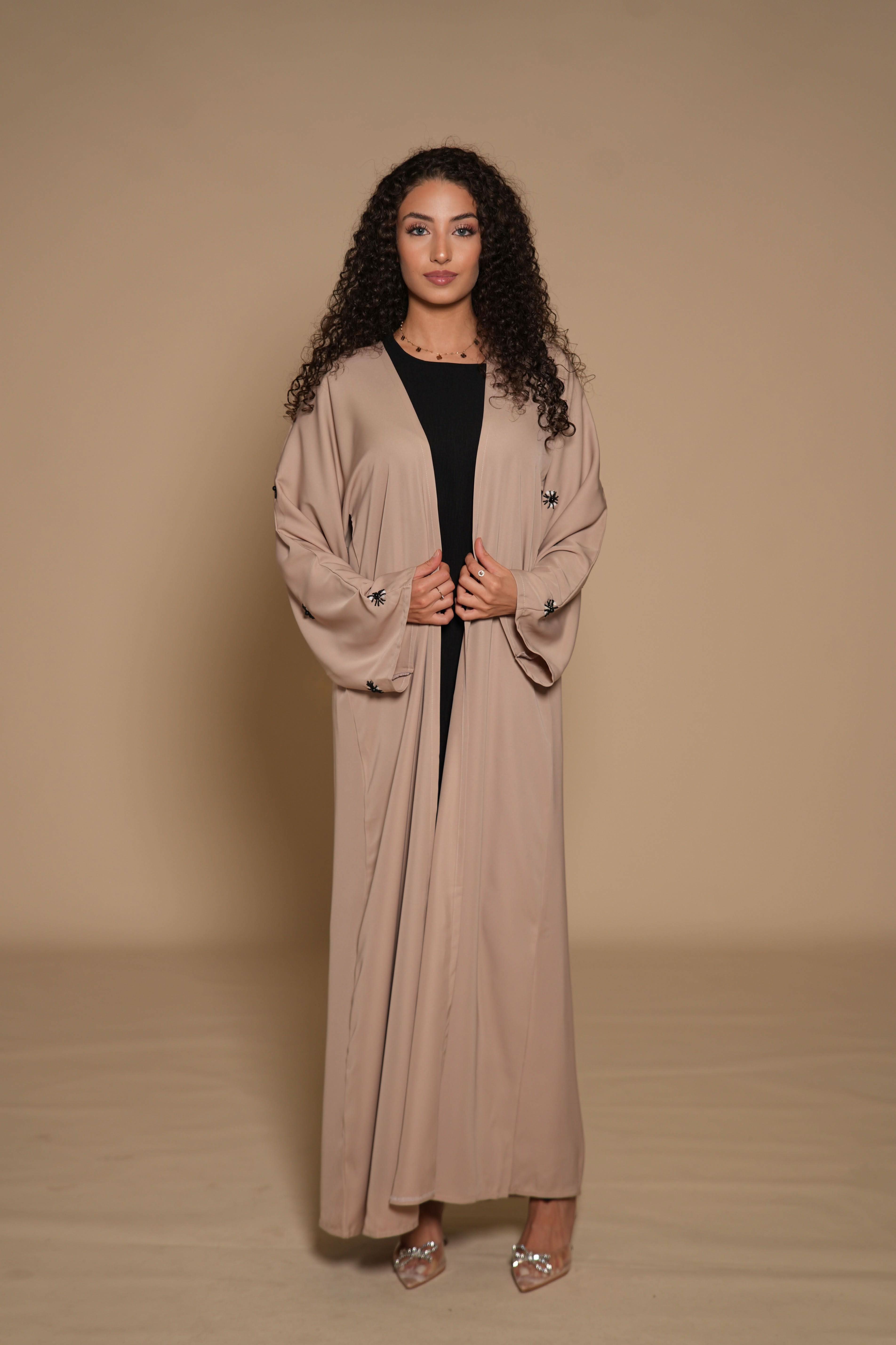 French Abaya - beige - Losyana.Shop