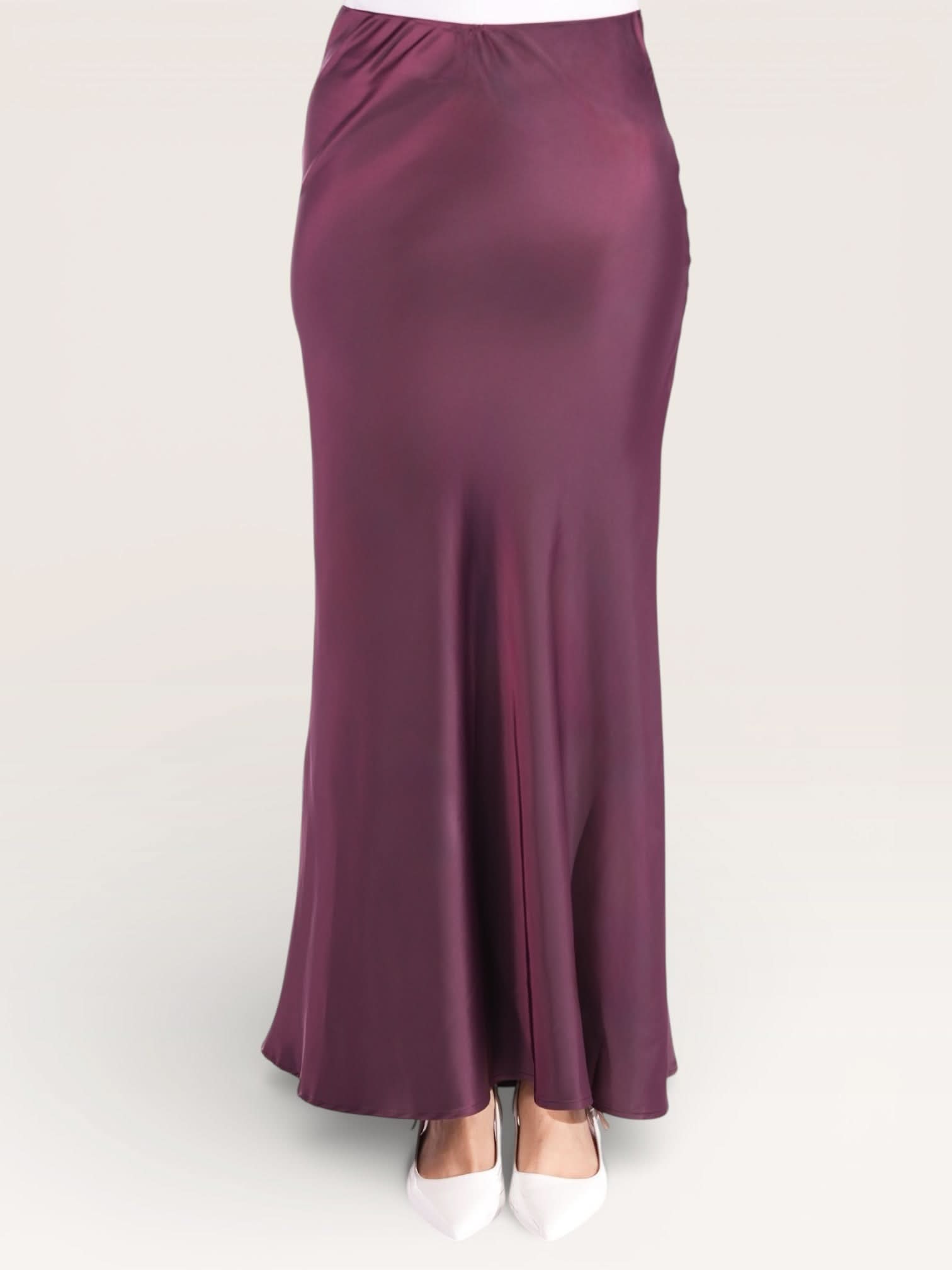 silk muse skirt - purpur - Losyana.Shop