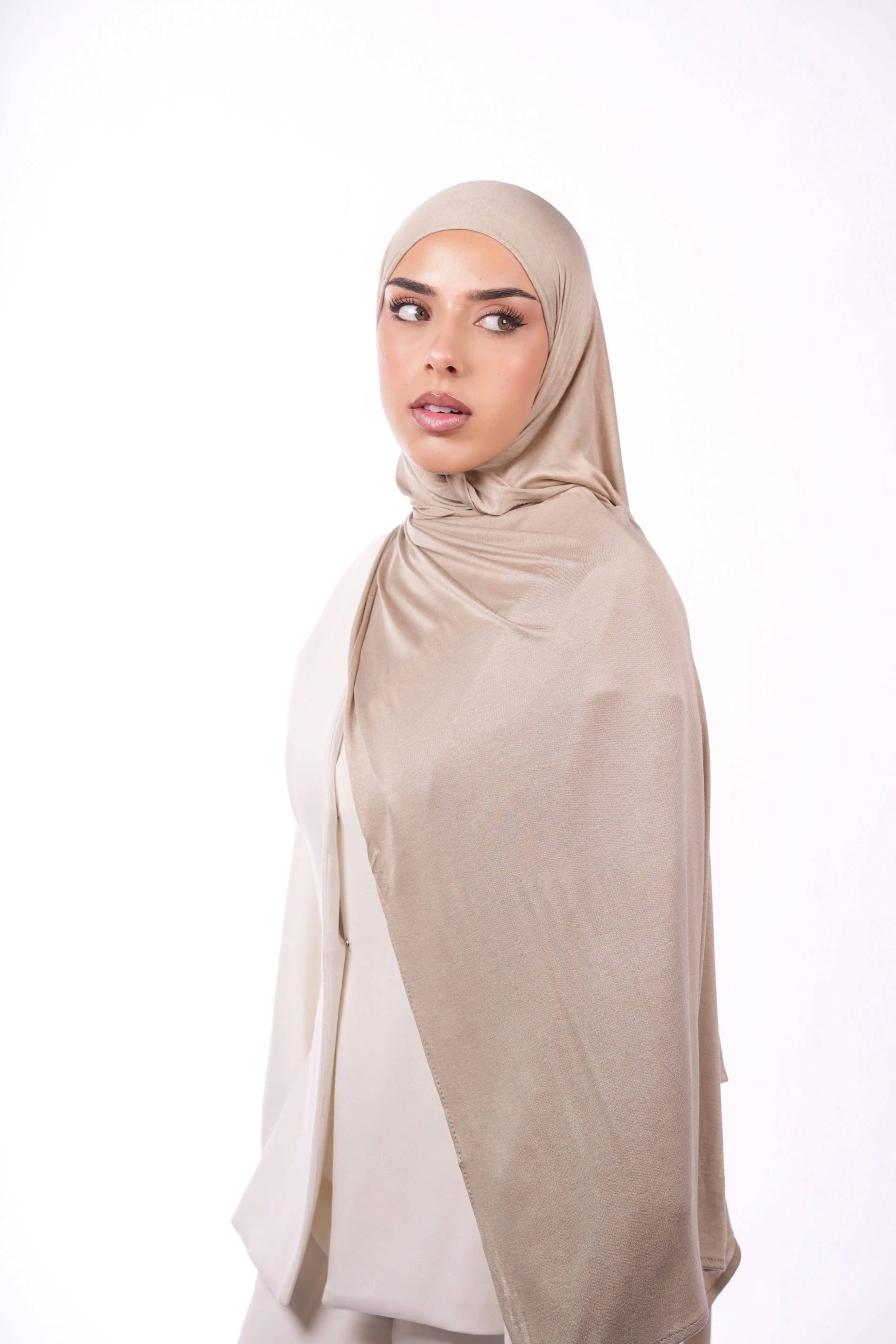 Bamboo jersey - costa cream Losyana.Shop
