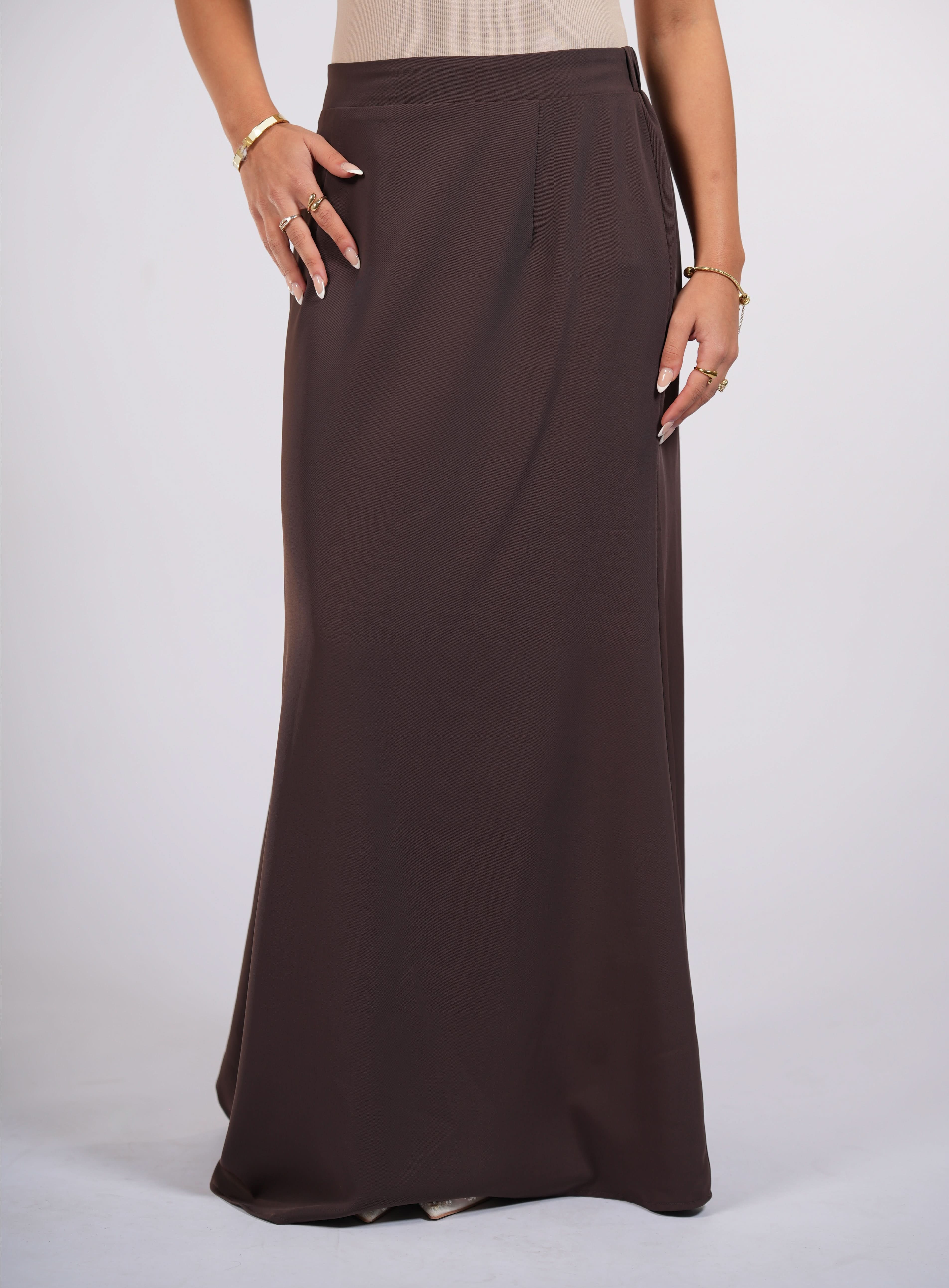 old vienna skirt - espresso - Losyana.Shop