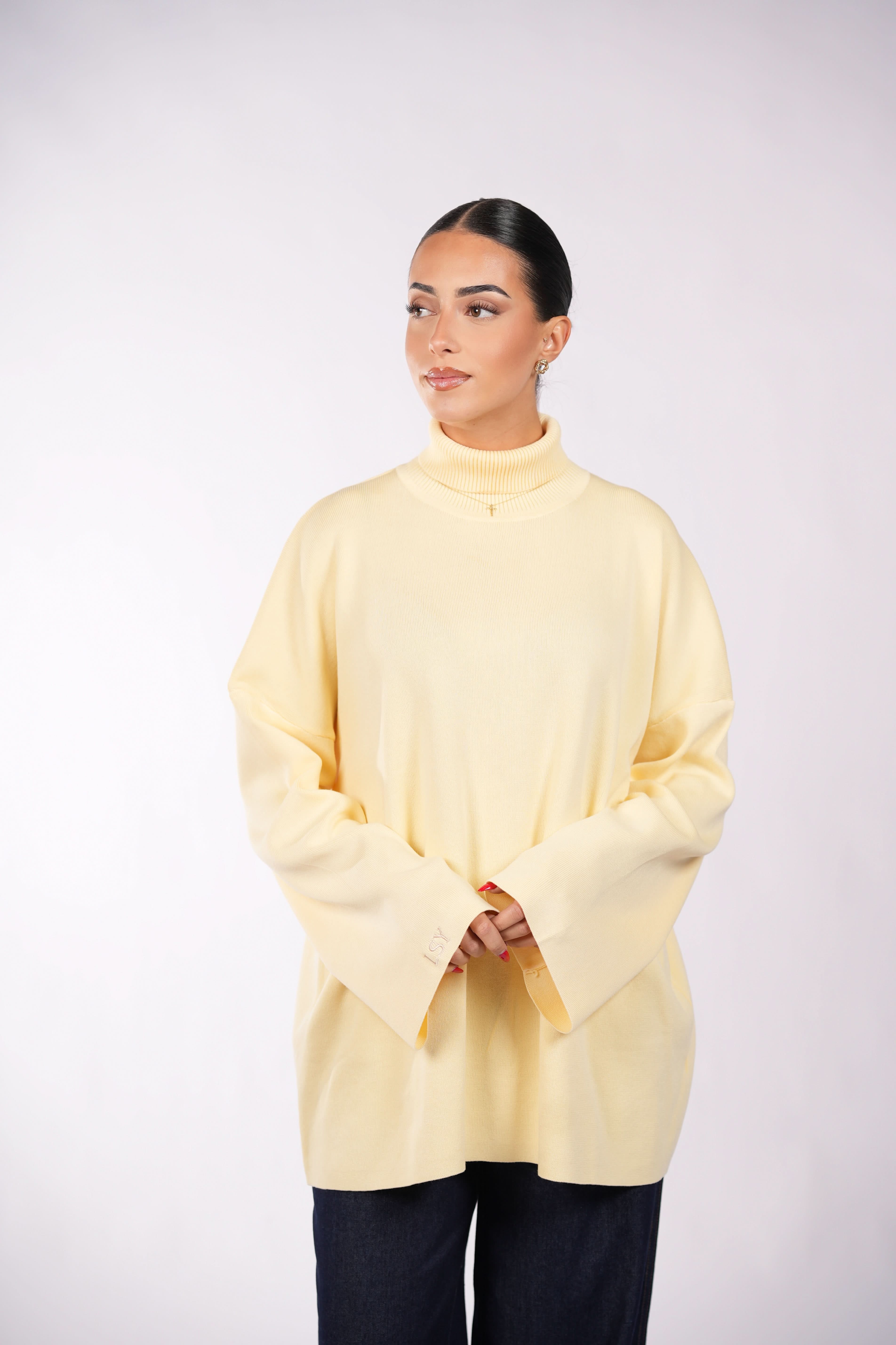 tricot de luxe vienna - jaune beurre
