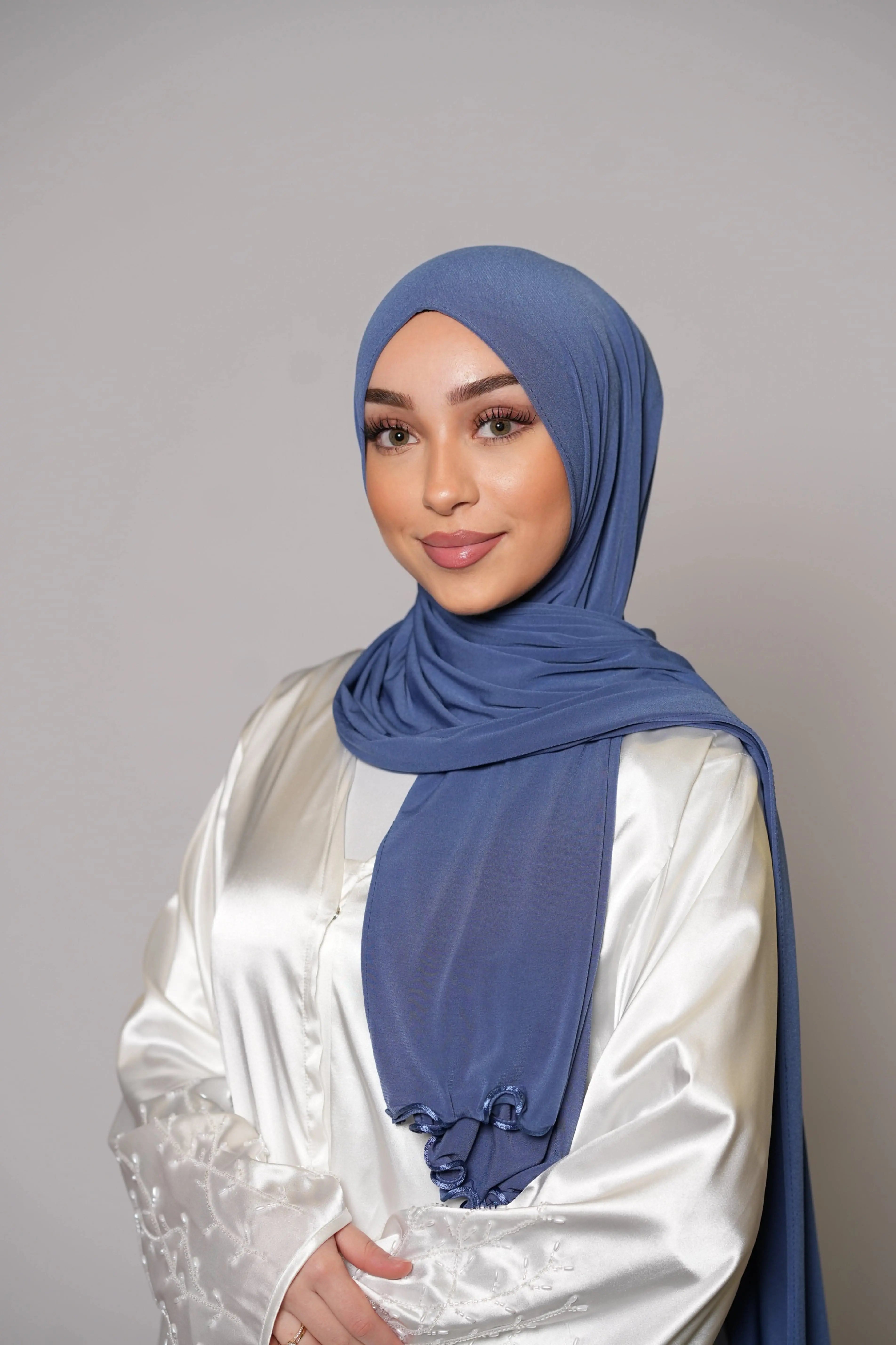 Premium Jersey Line - steel blue - Losyana.Shop
