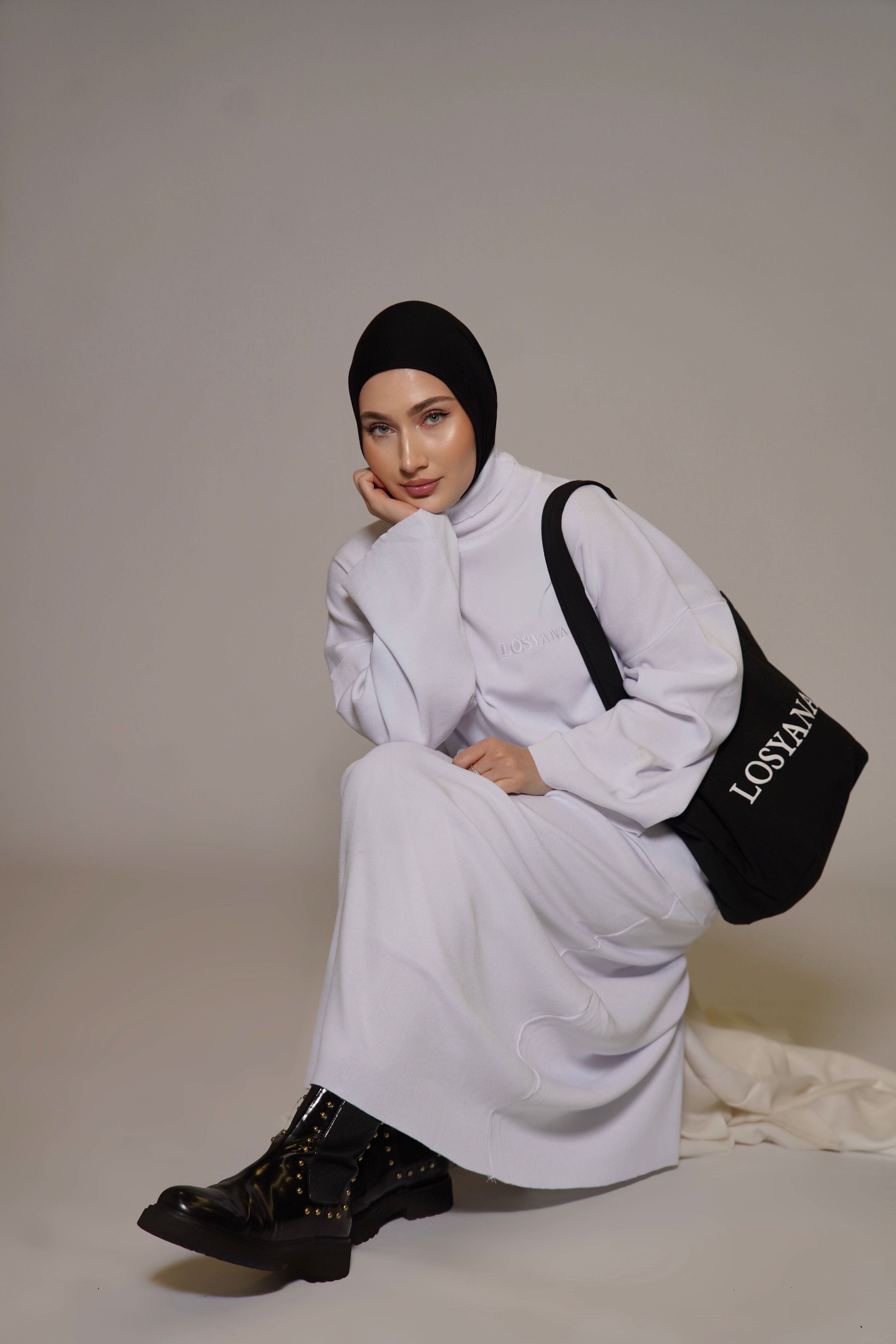 Luxury Cotton Set - White - Losyana.Shop