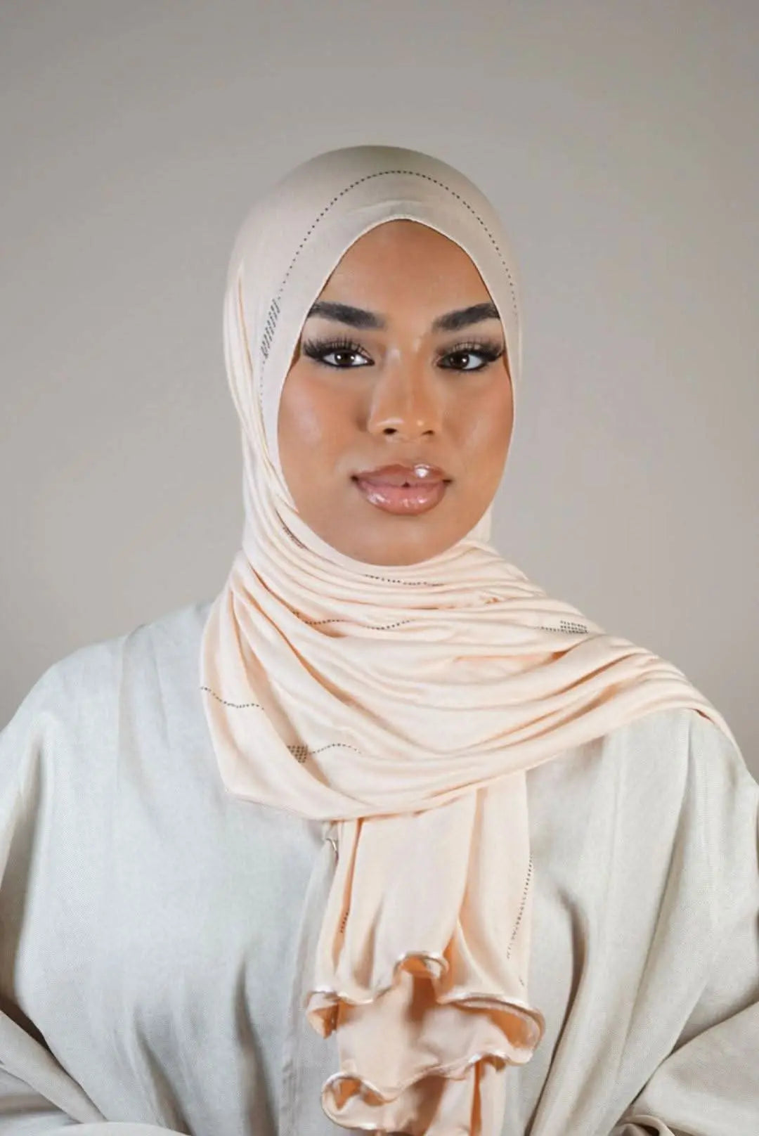 Diamond Jersey 2 - nude peach - Losyana.Shop