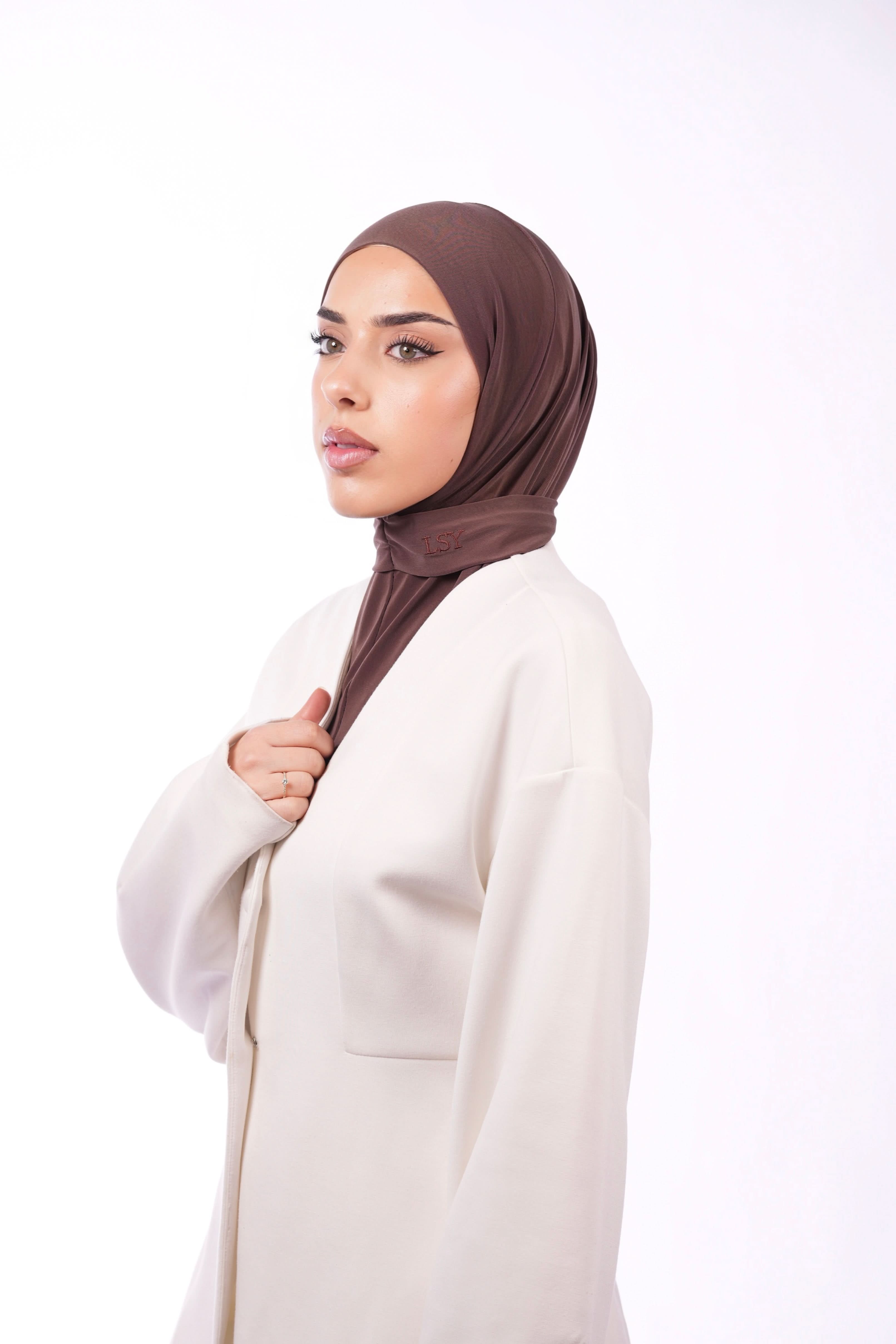 Instant Hijab - cappuccino - Losyana.Shop