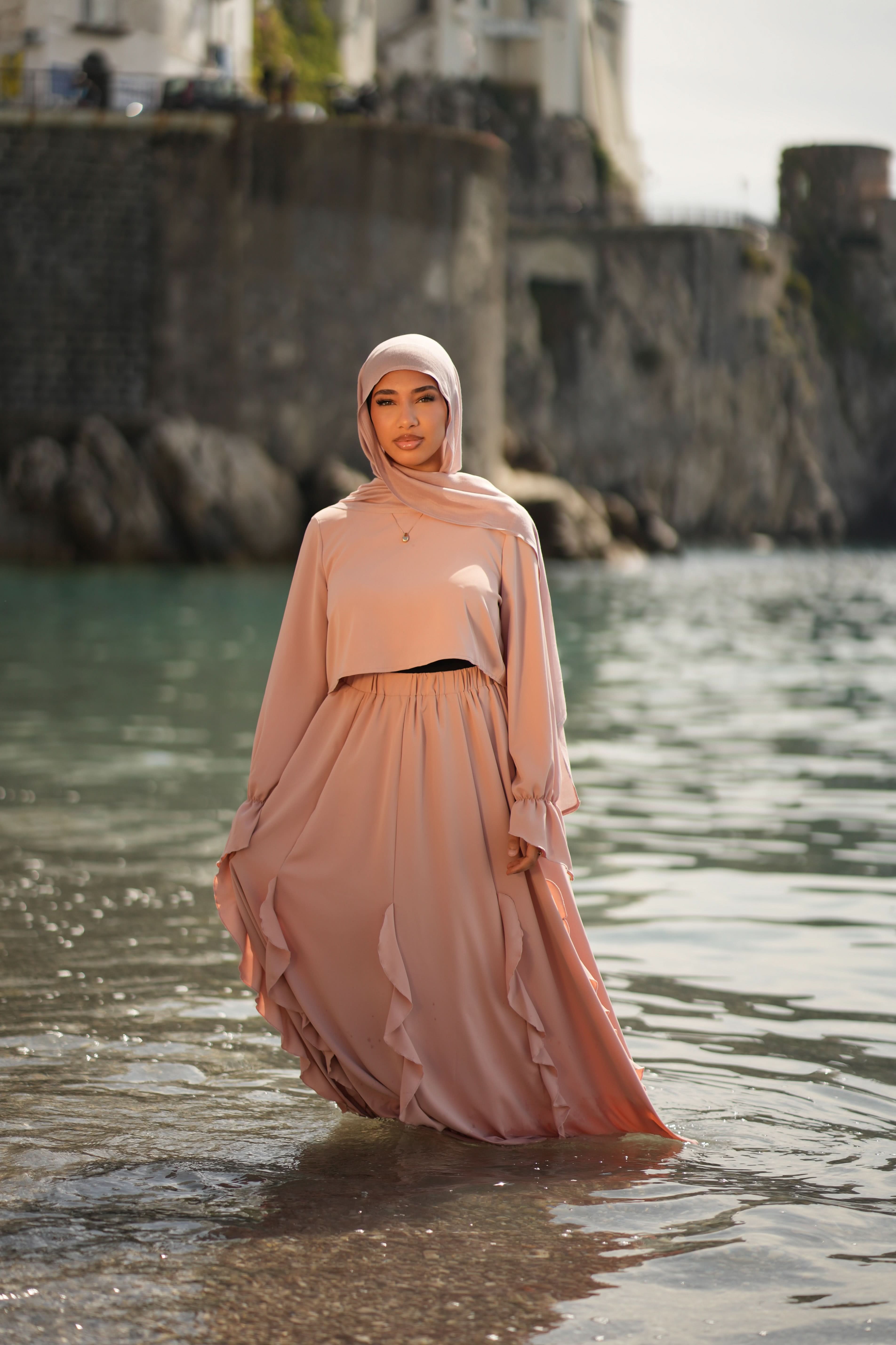 AMALFI MUSE - ALMOND - Losyana.Shop