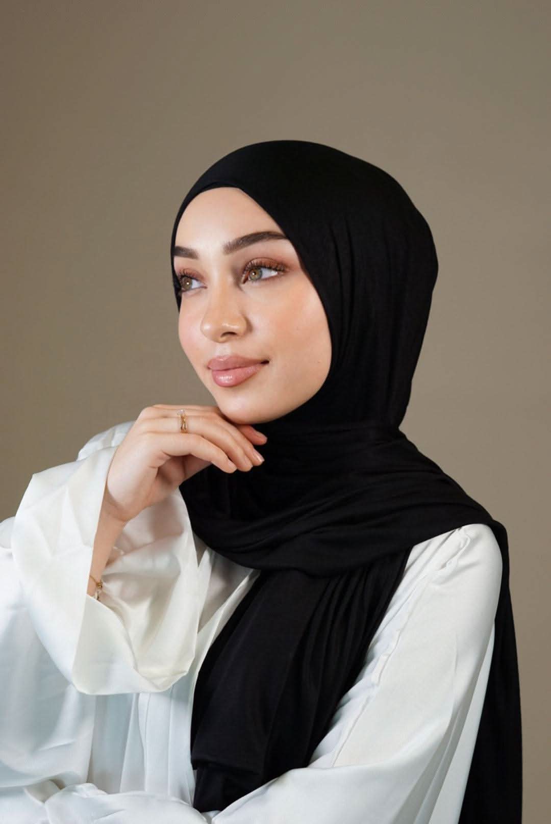 Bamboo Jersey - black - Losyana.Shop