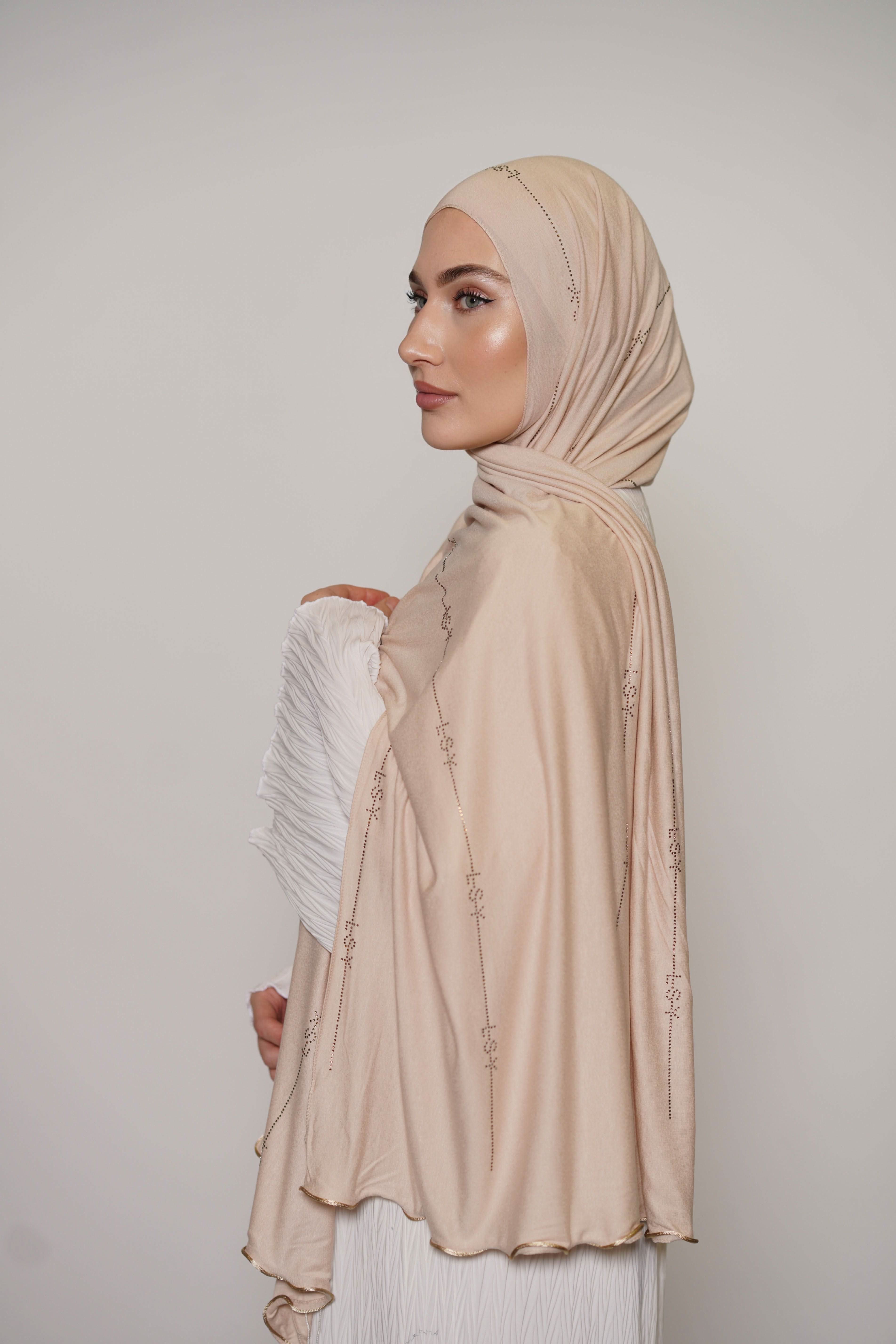 LSY Diamond Jersey - beige - Losyana.Shop