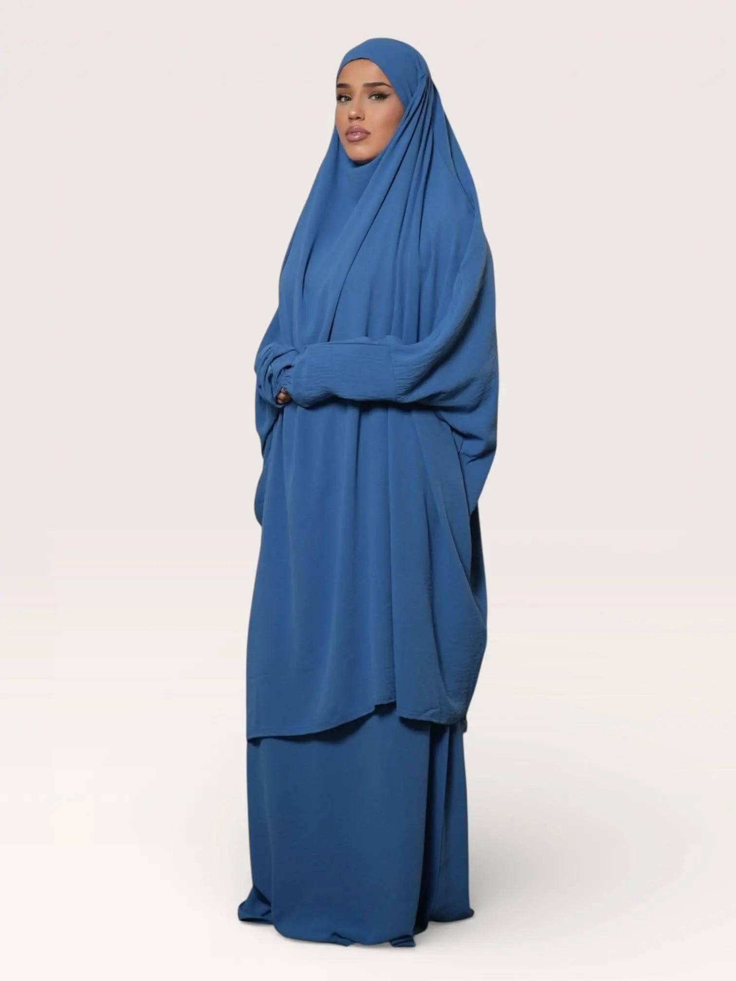 Jazz Jilbab - Blue - Losyana.Shop