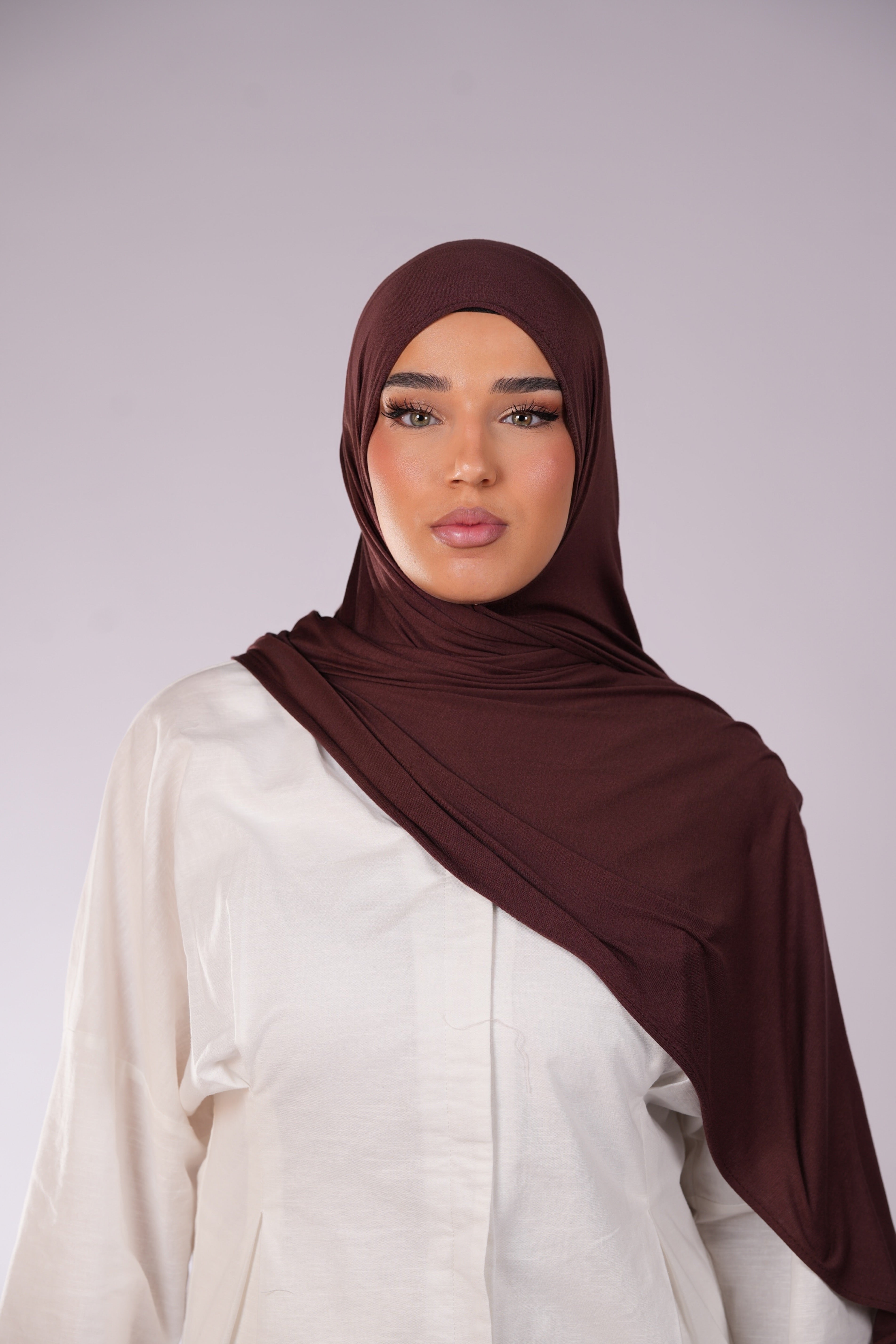 Bamboo jersey - chestnut