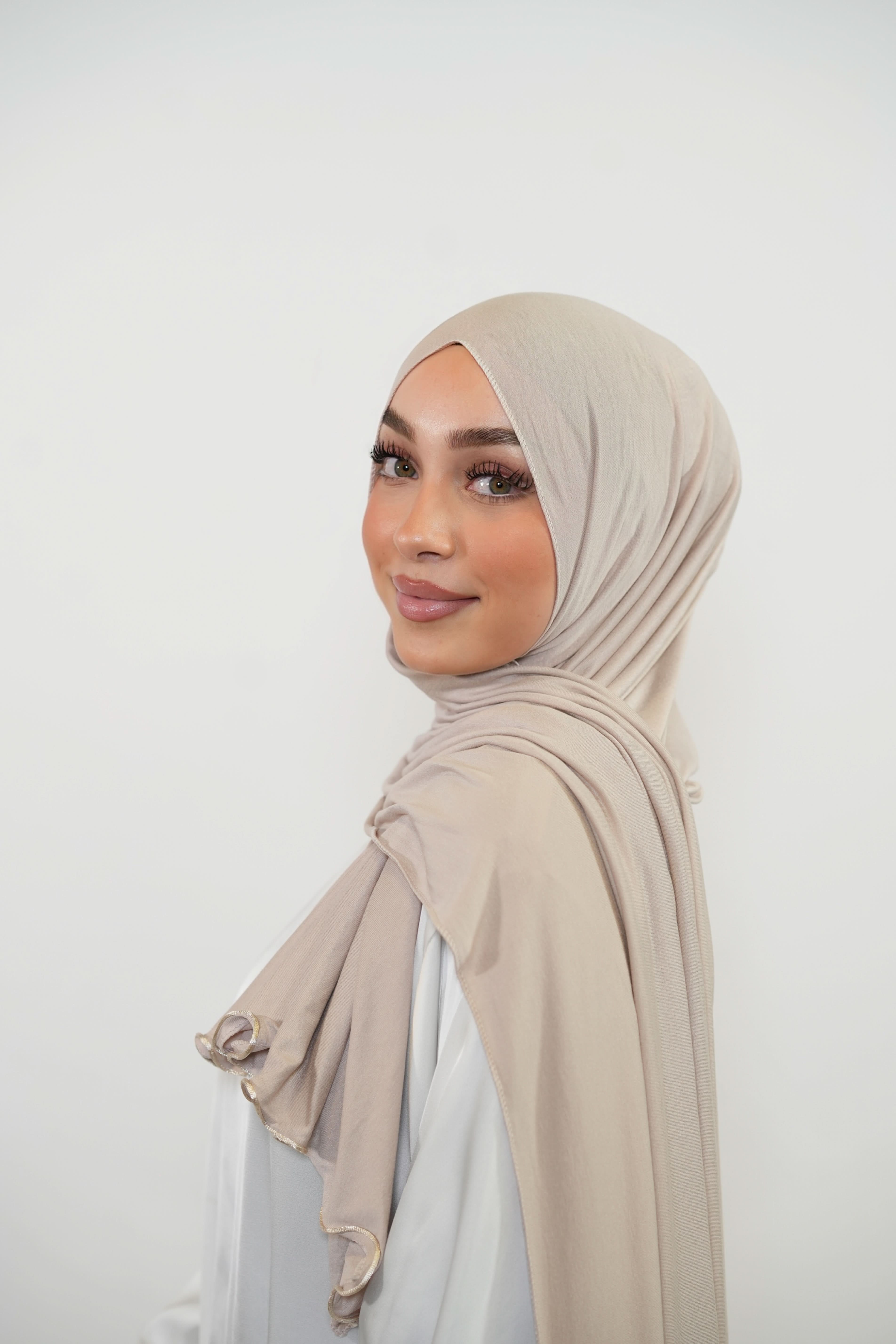 Jersey Line - light beige - Losyana.Shop