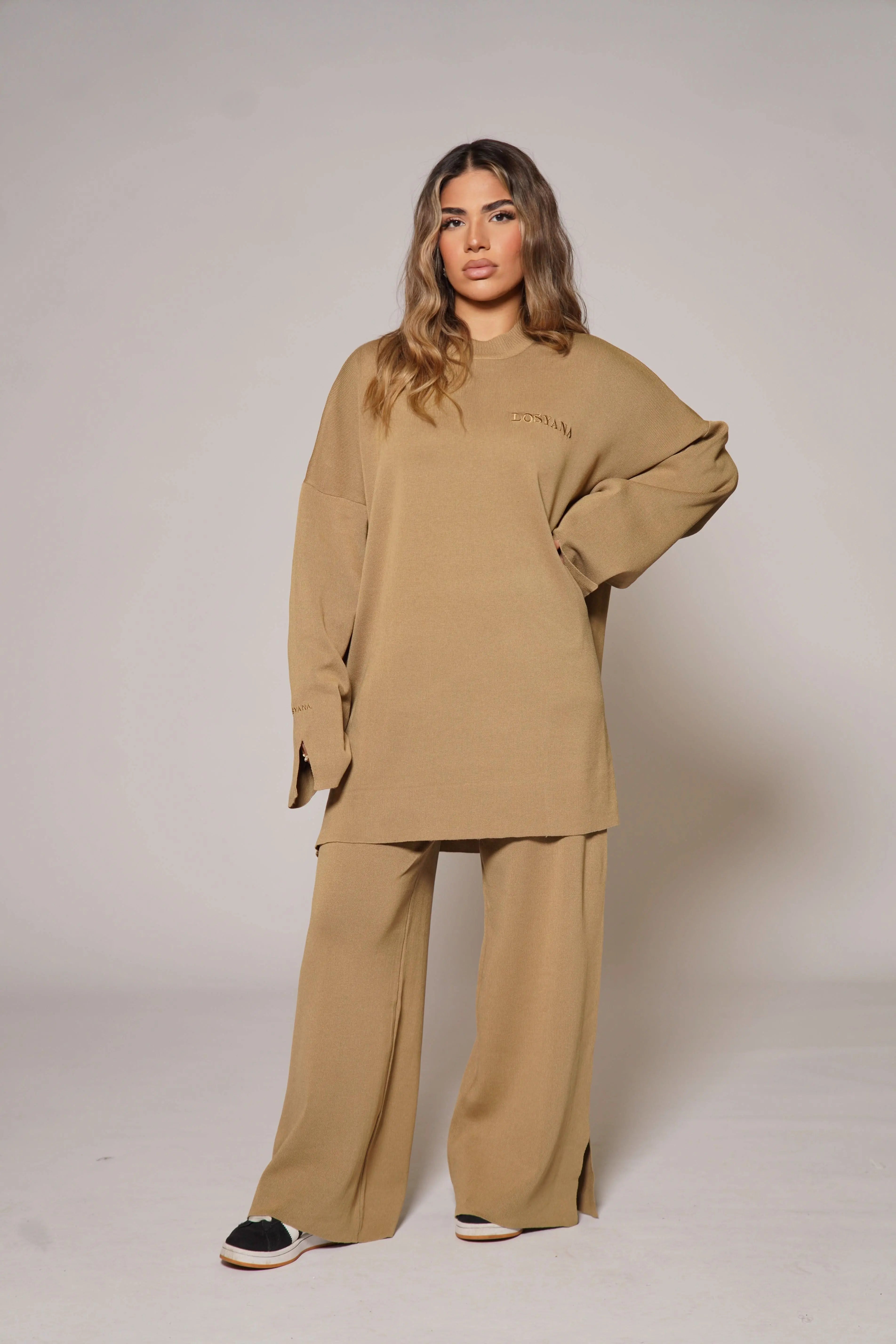 Signature Cotton Set - Khaki - Losyana.Shop
