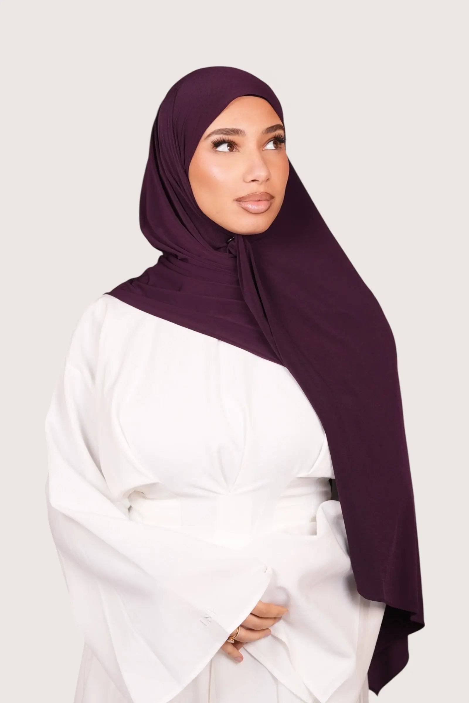 Premium Jersey - eggplant - Losyana.Shop