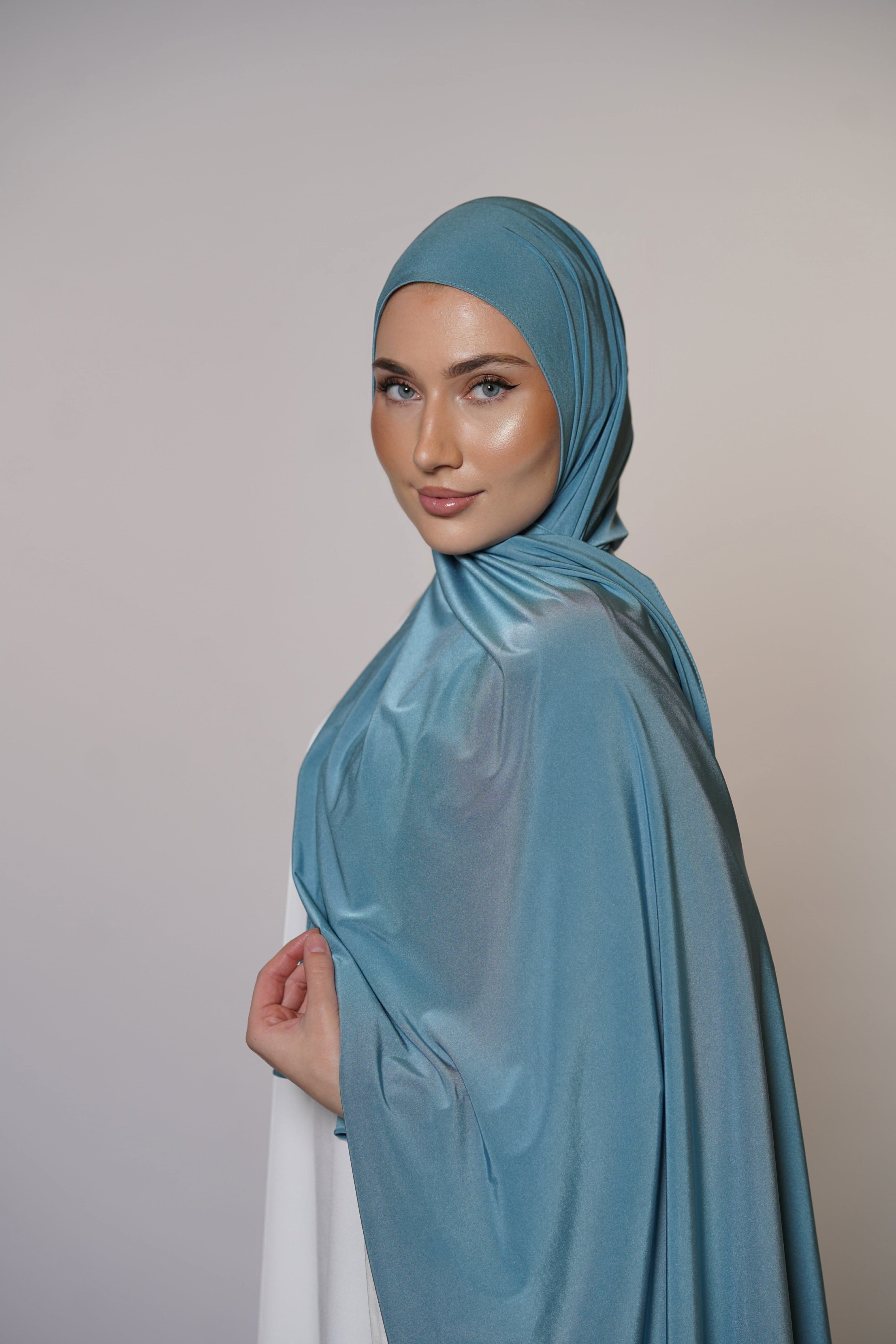 Satin Premium Jersey - sky blue - Losyana.Shop
