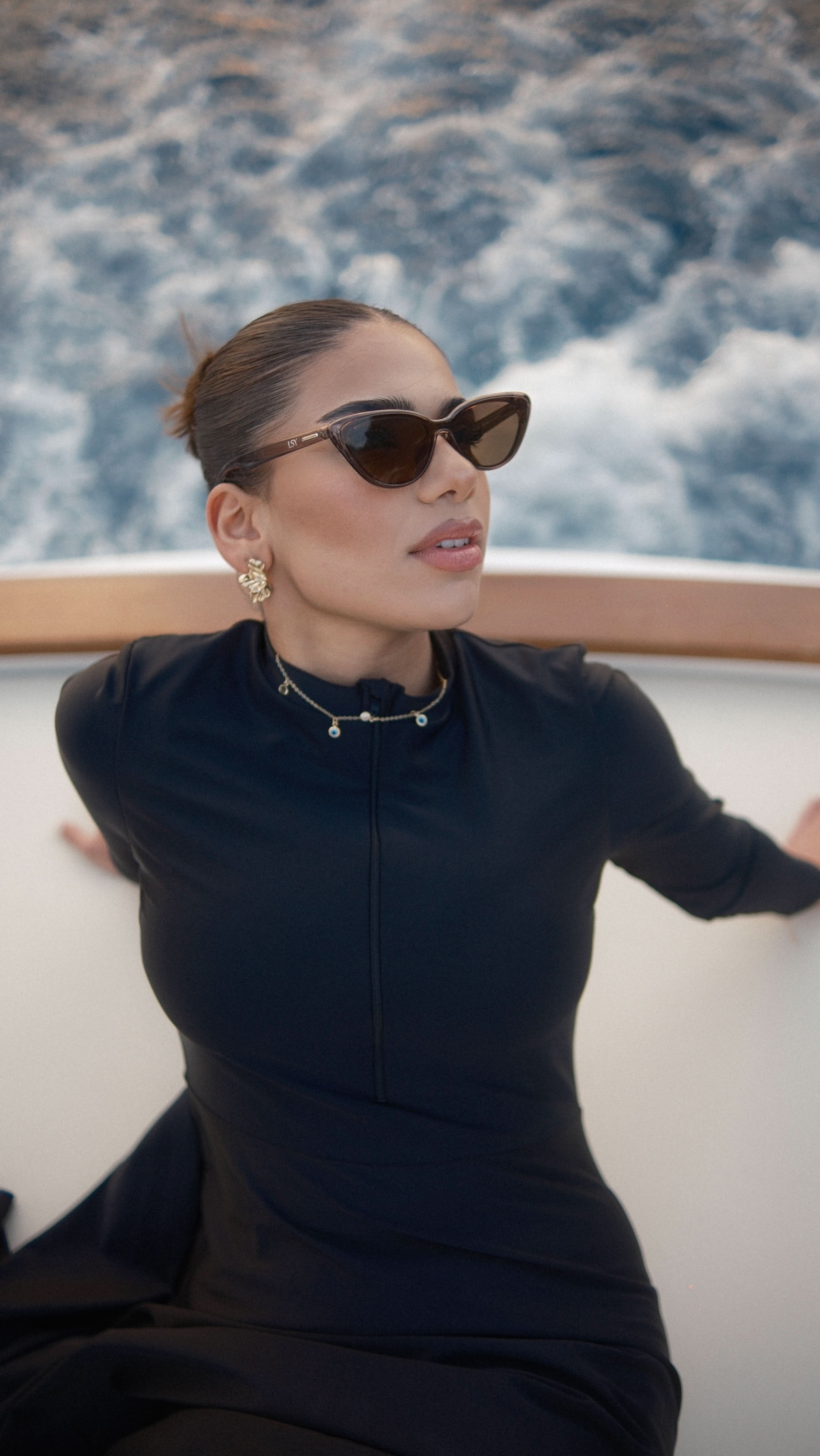 AZZURRA SET - BLACK - Losyana.Shop