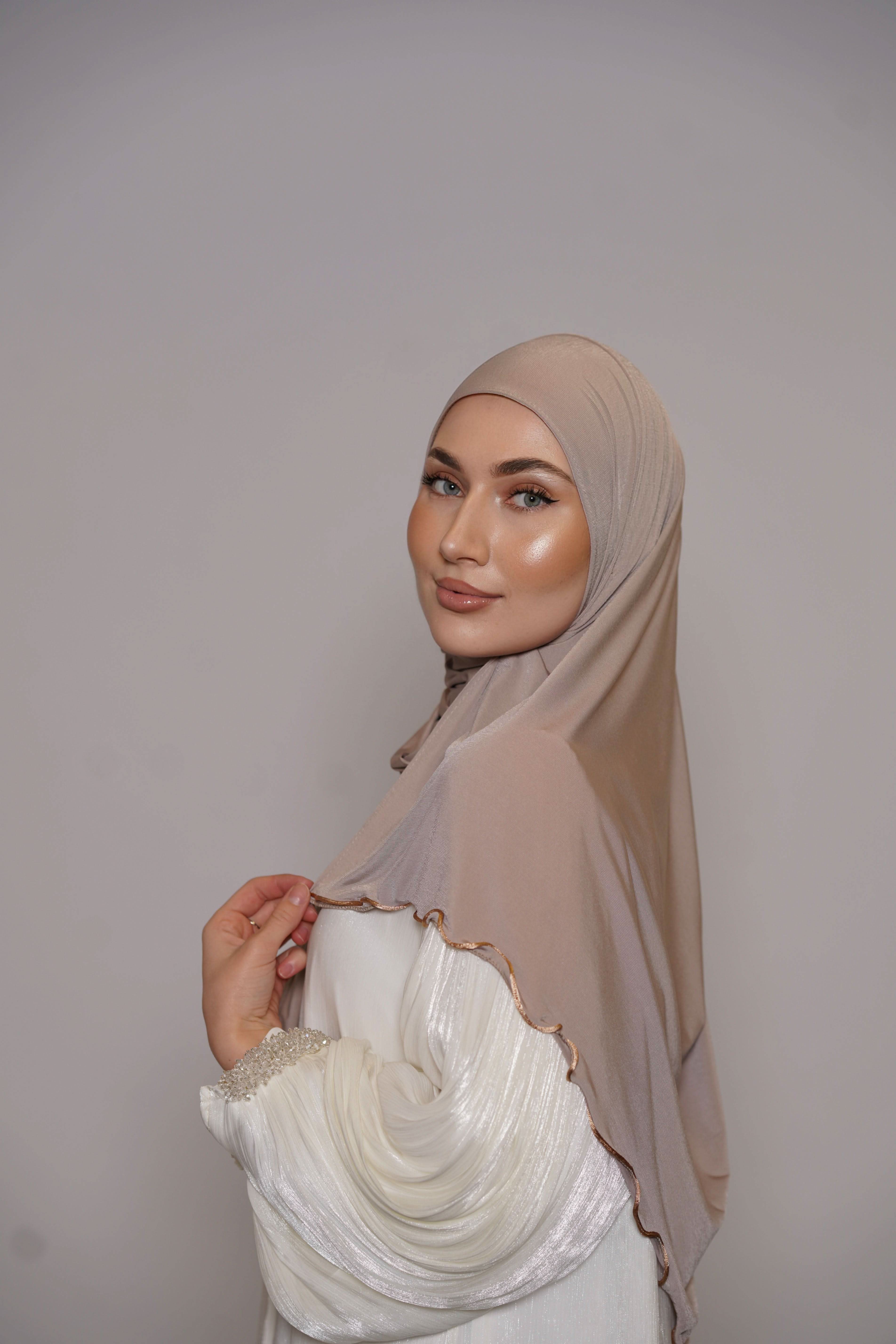 Premium Jersey Line - dark beige - Losyana.Shop