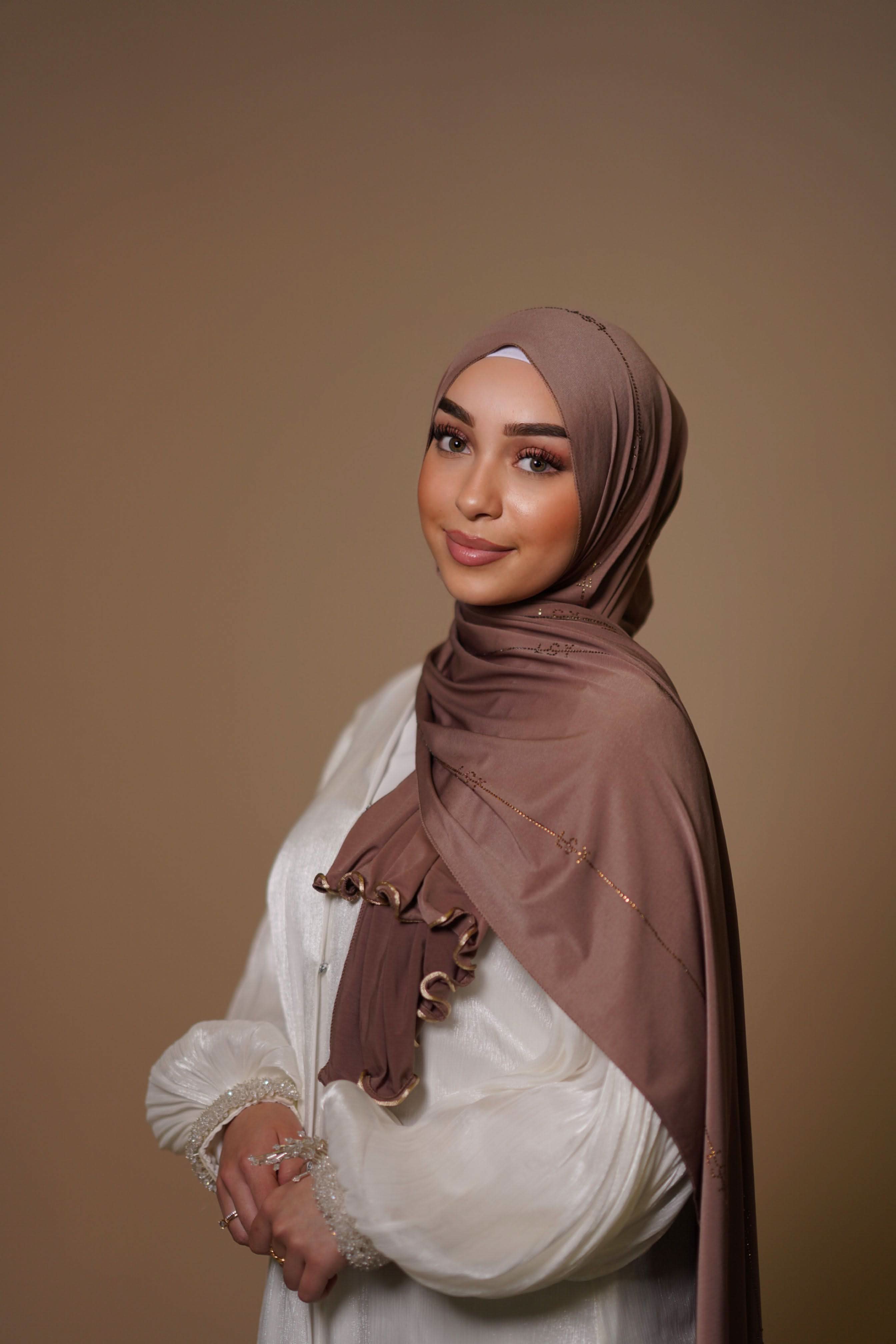 LSY Diamond Premium Jersey - nude brown - Losyana.Shop