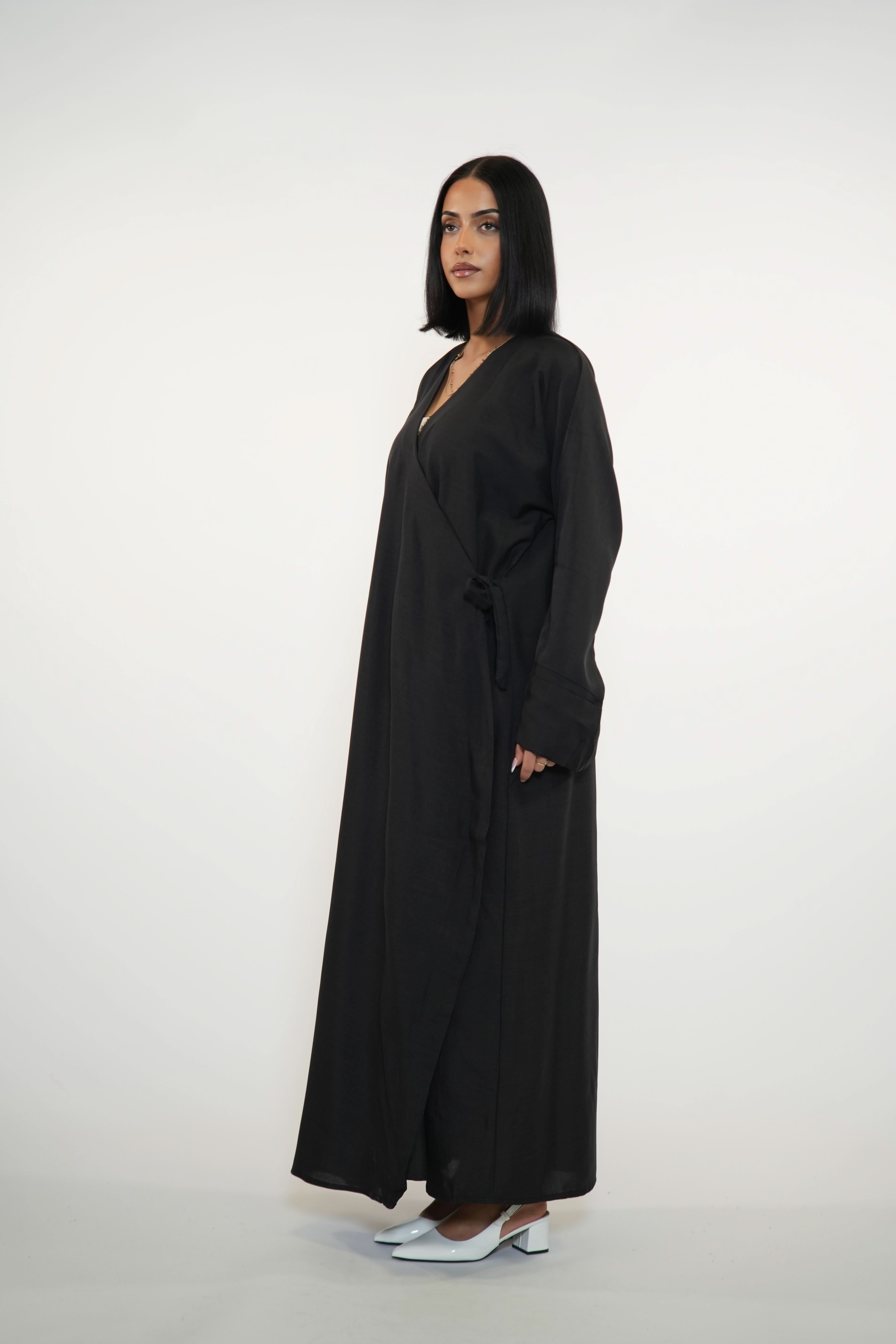 WICKEL ABAYA - BLACK - Losyana.Shop