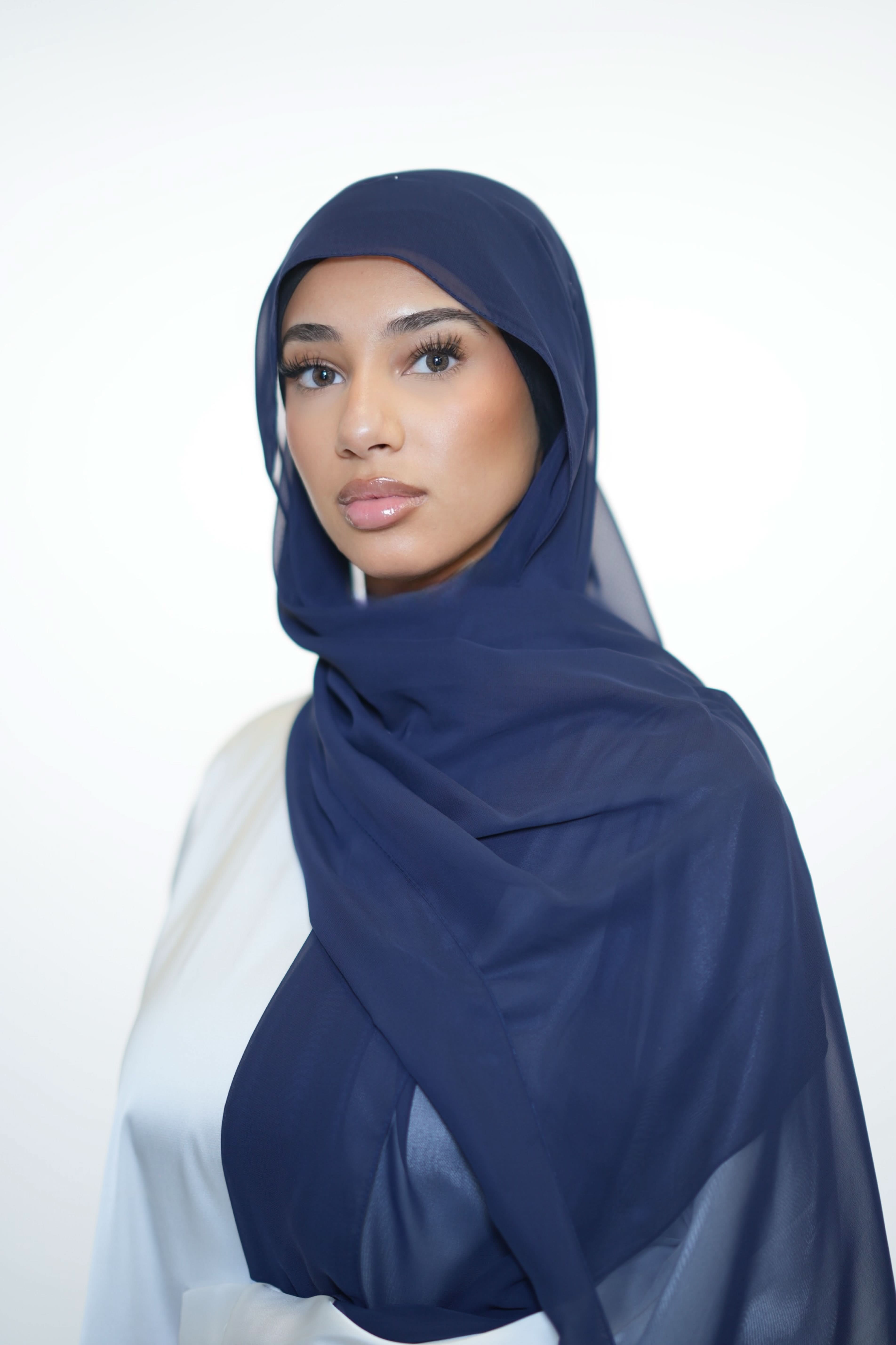 Chiffon - royal blue - Losyana.Shop