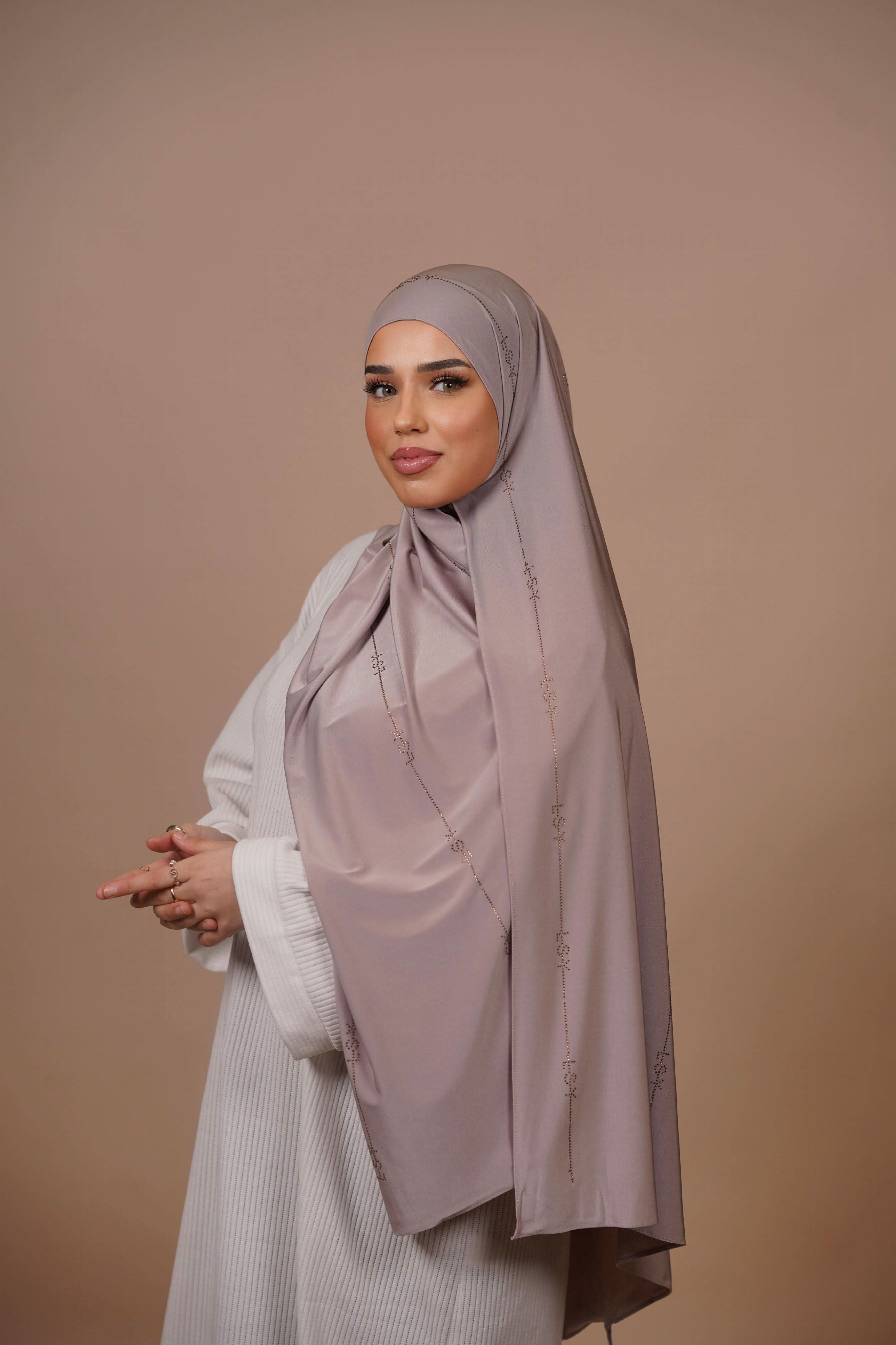 LSY Satin Premium Jersey - nude - Losyana.Shop