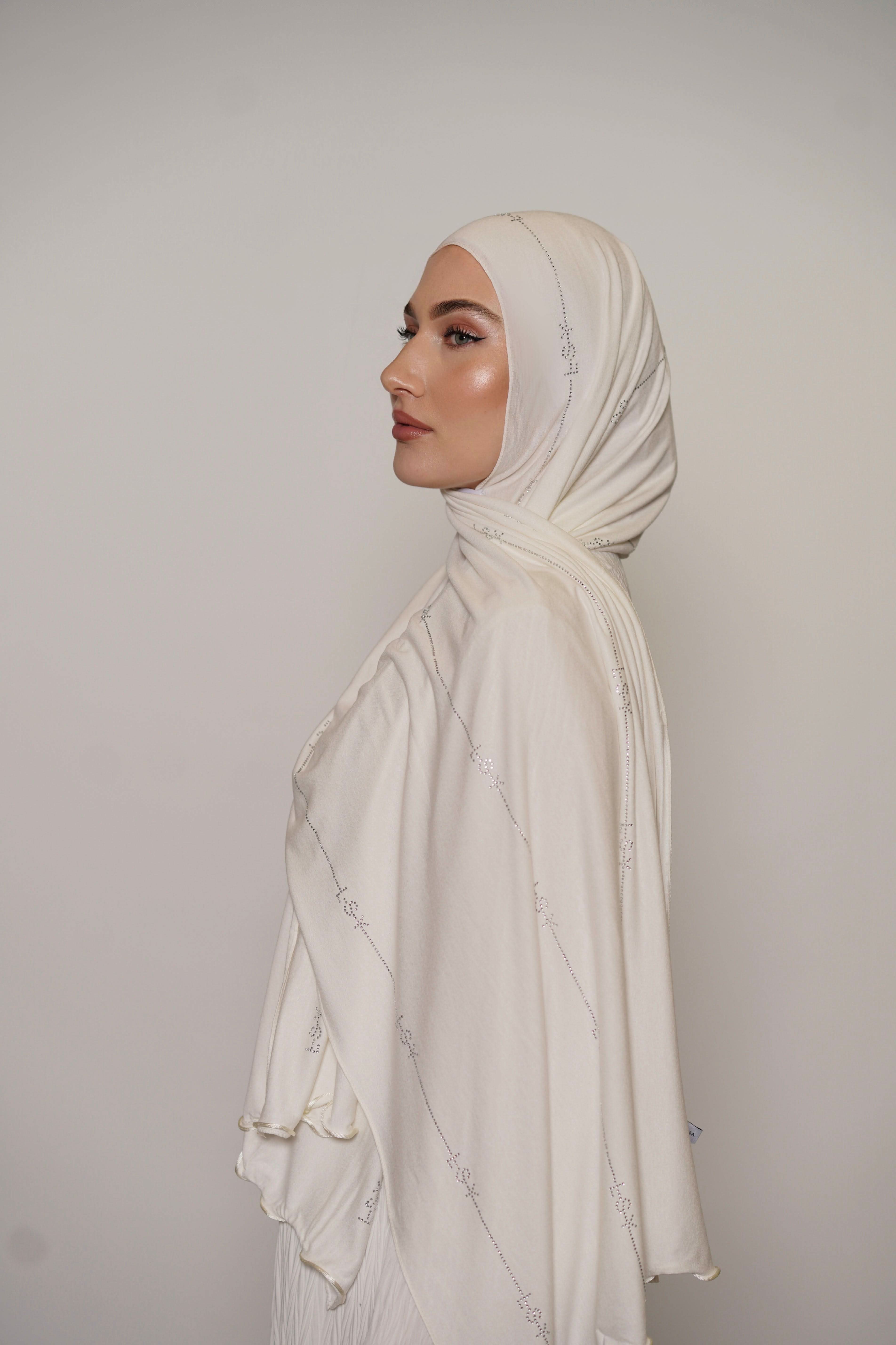 LSY Diamond Jersey - cream white - Losyana.Shop
