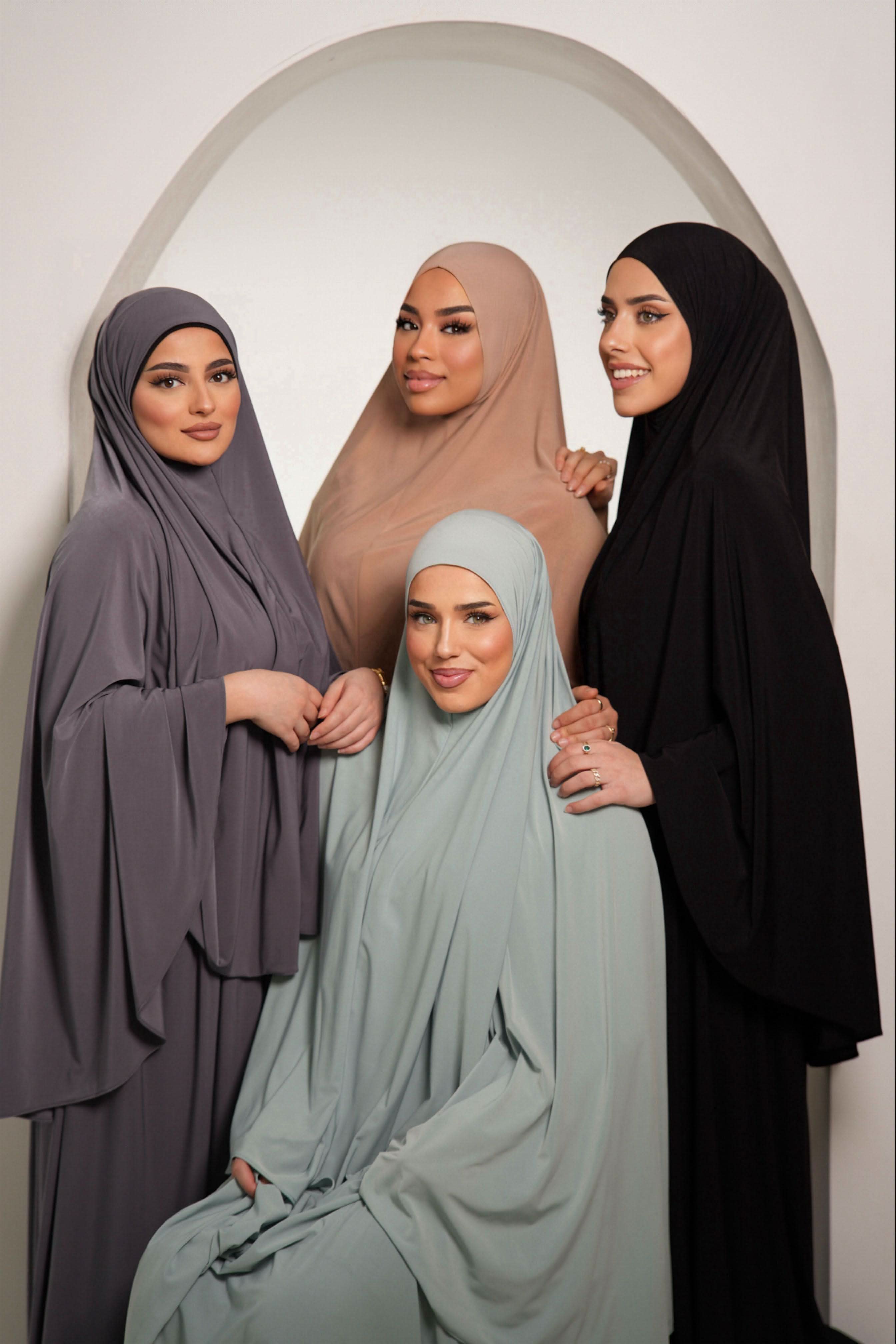 Premium Khimar Set - Caramel - Losyana.Shop