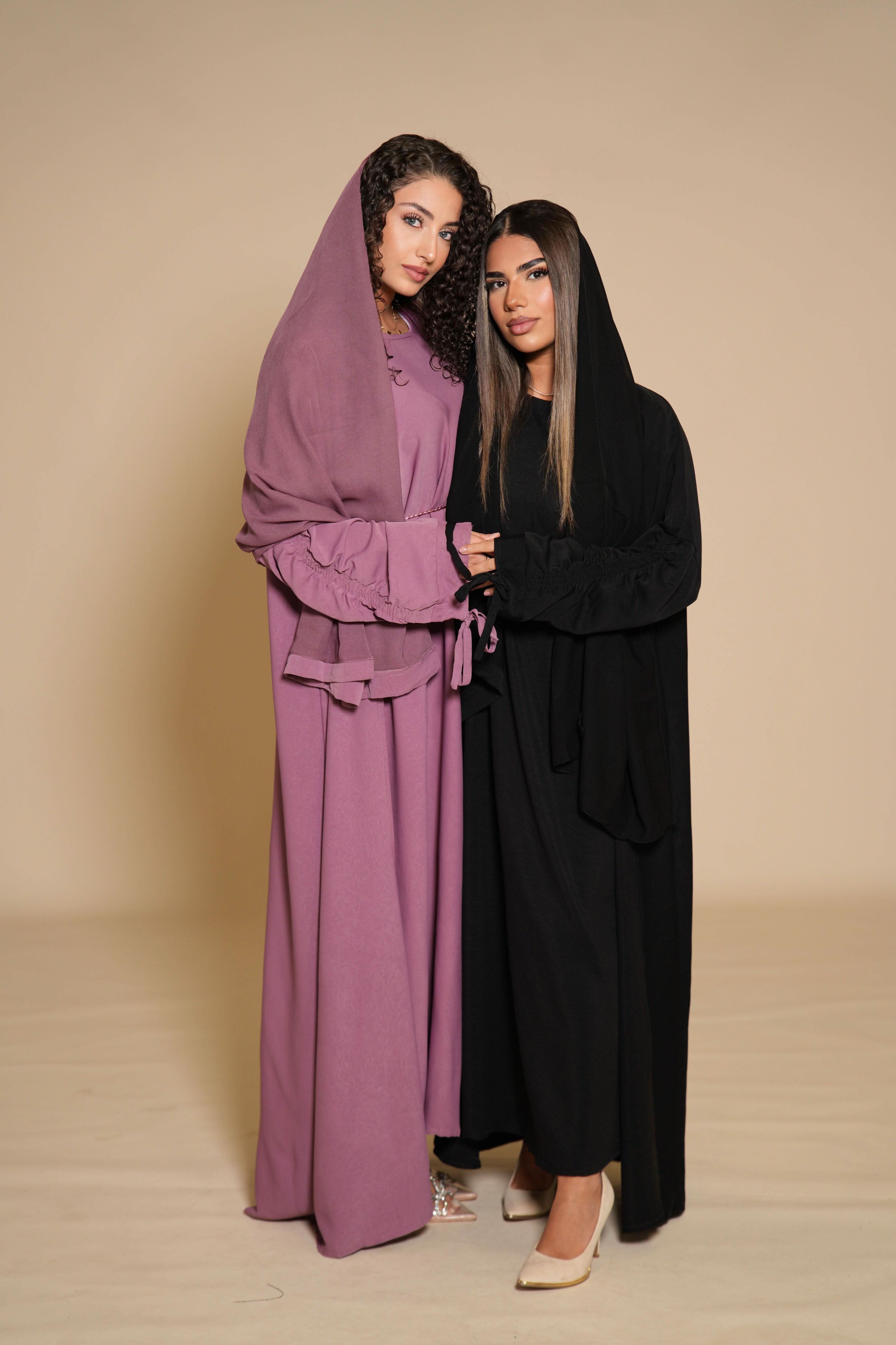 Abaya Set - black - Losyana.Shop