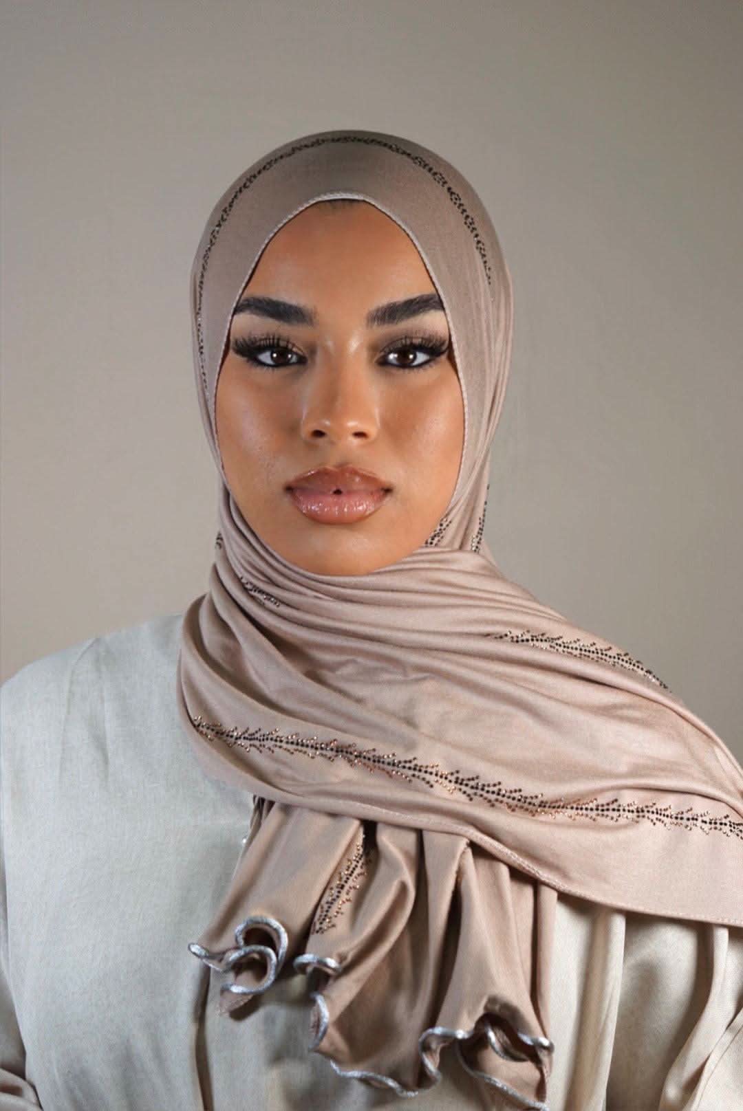 Diamond jersey 1 - taupe - Losyana.Shop