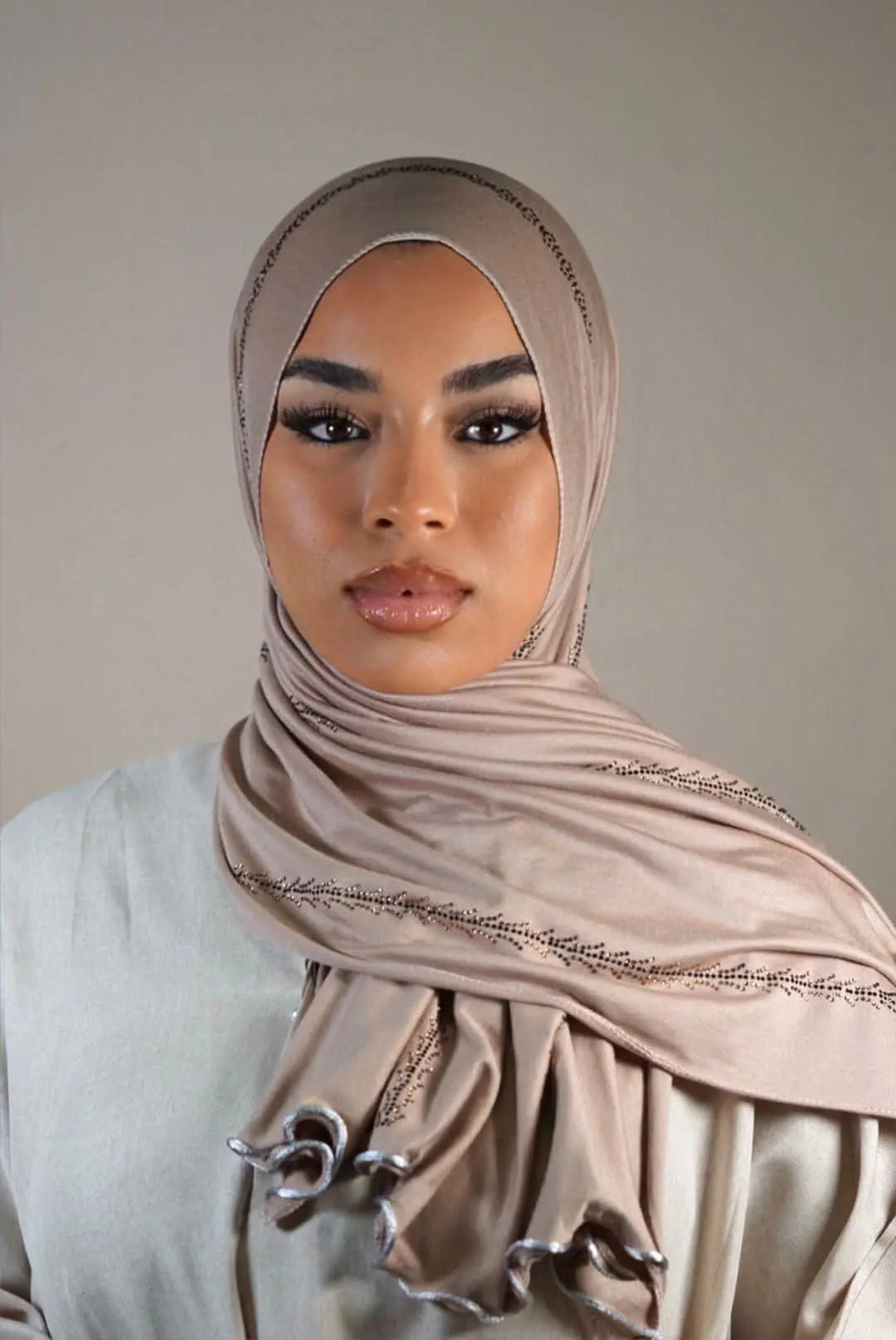 Diamond jersey 1 - taupe - Losyana.Shop