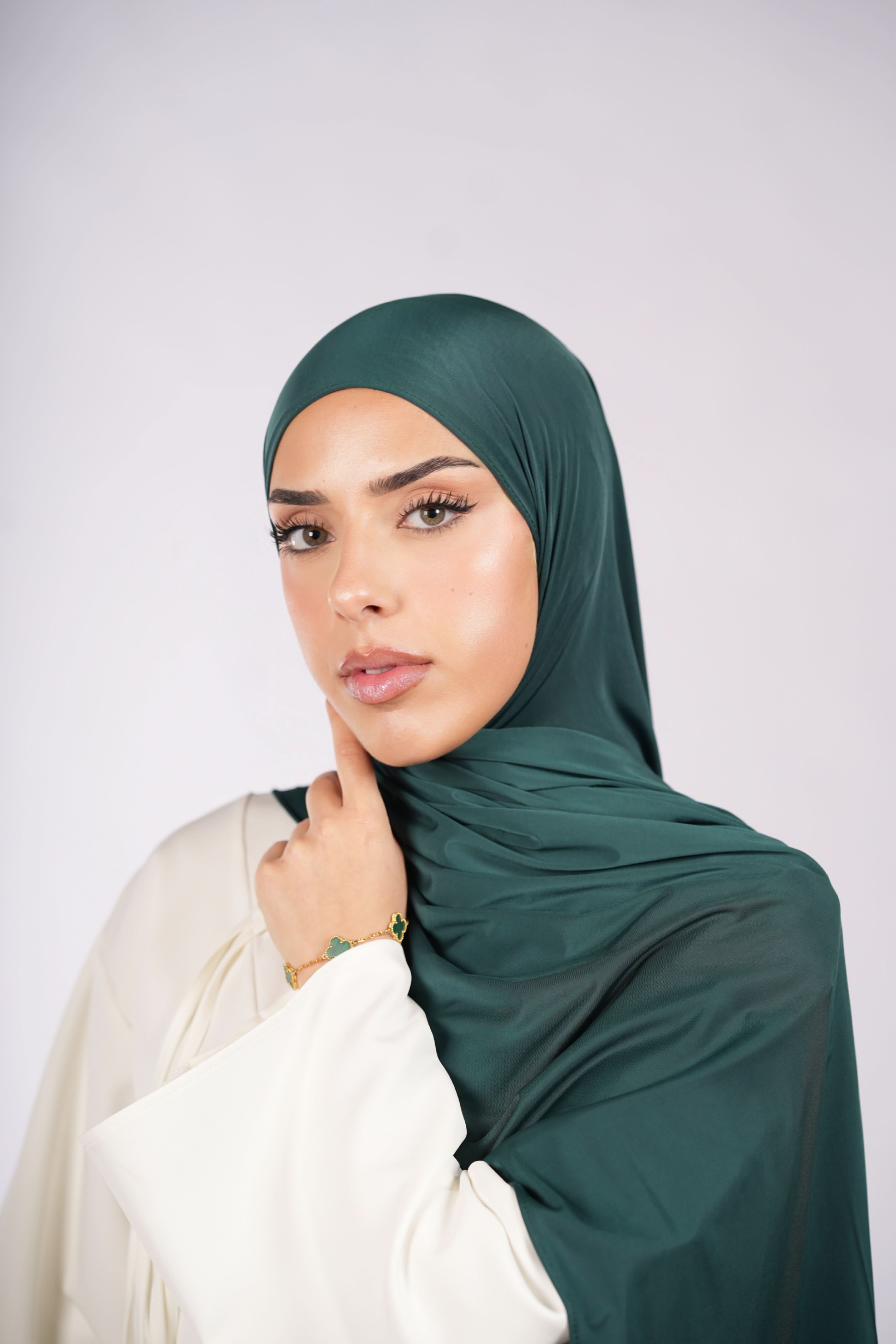Liquid Jersey - Royal green - Losyana.Shop
