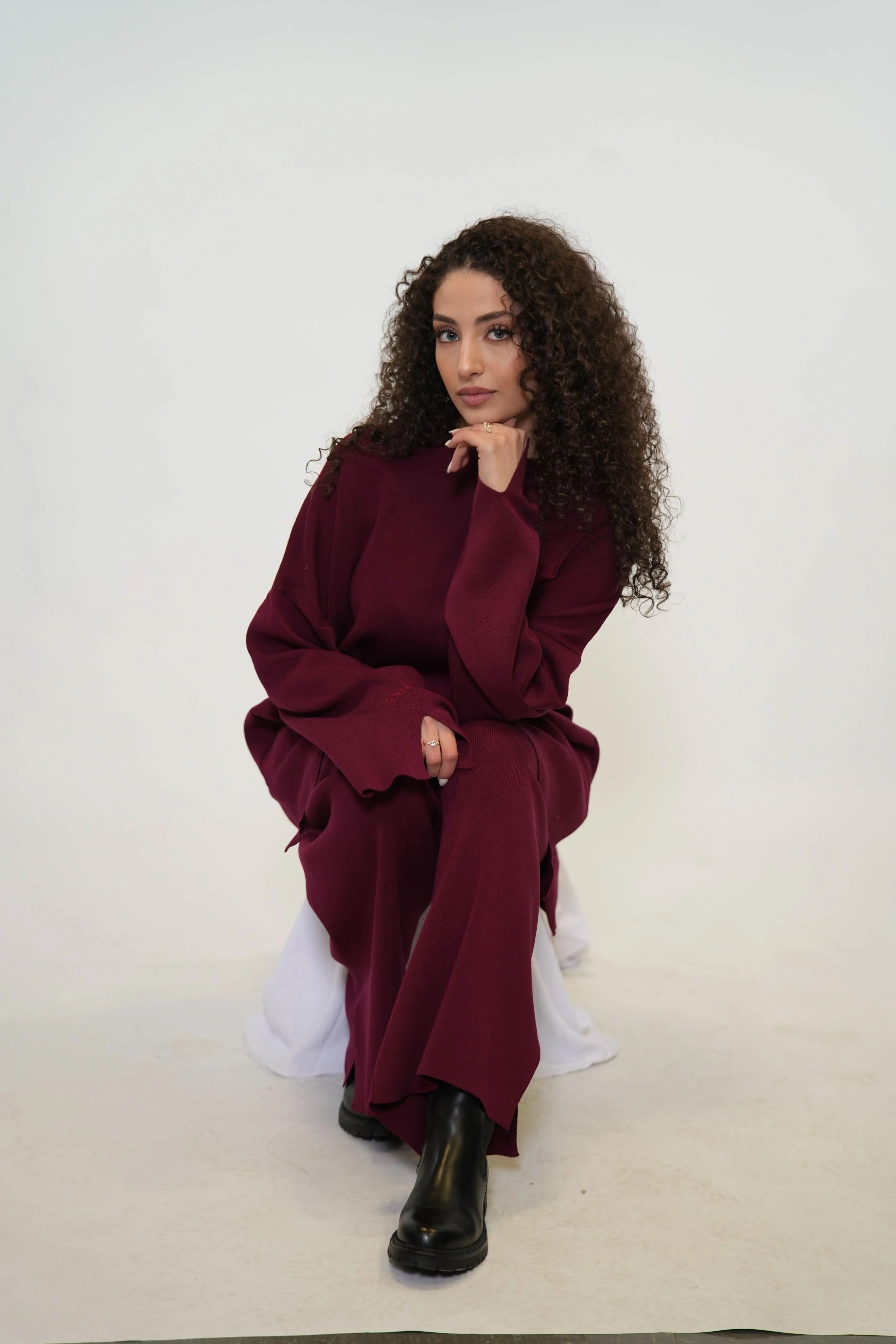 Signature Cotton Set - Bordeaux - Losyana.Shop