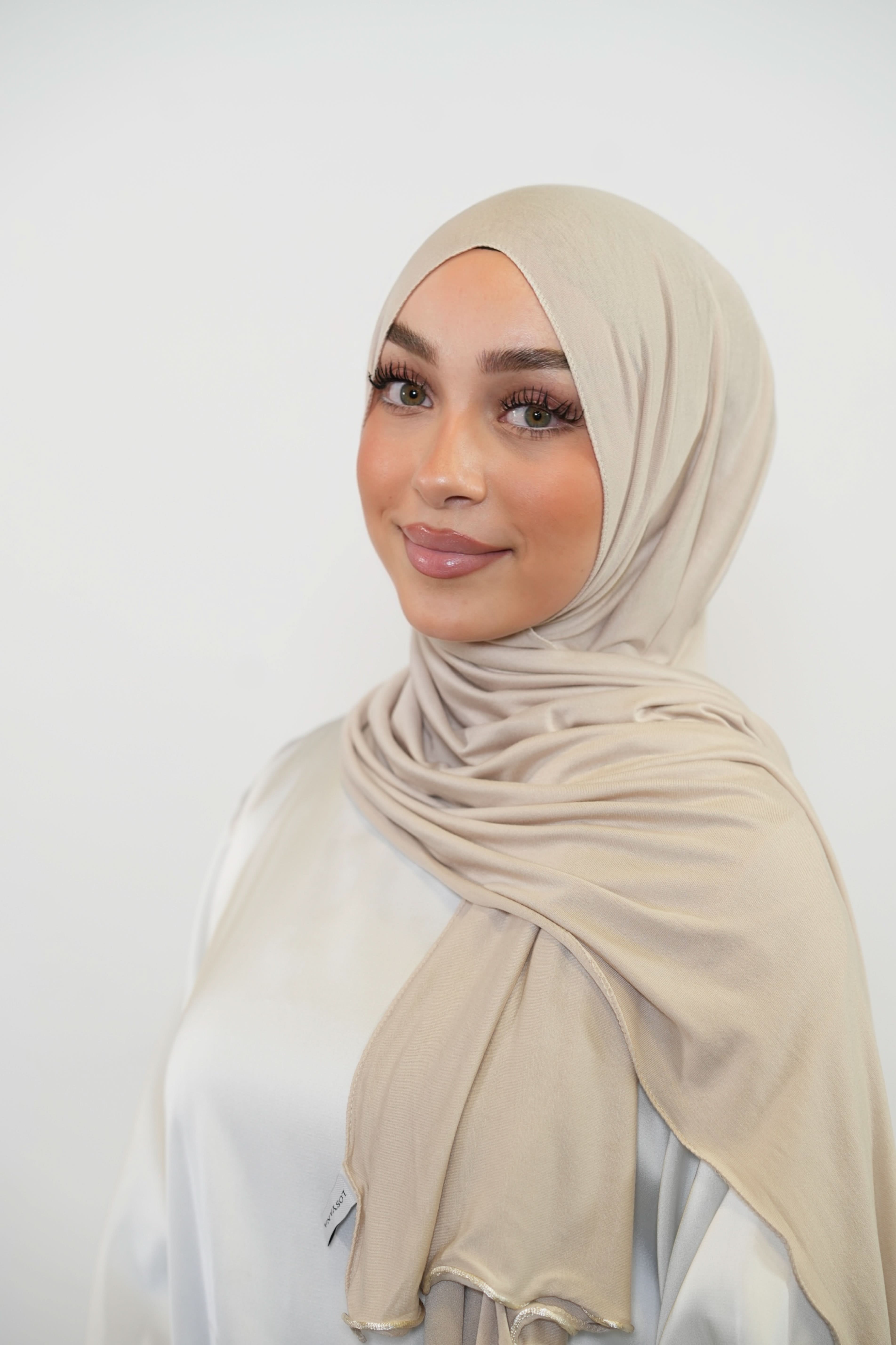 Jersey Line - cream - Losyana.Shop