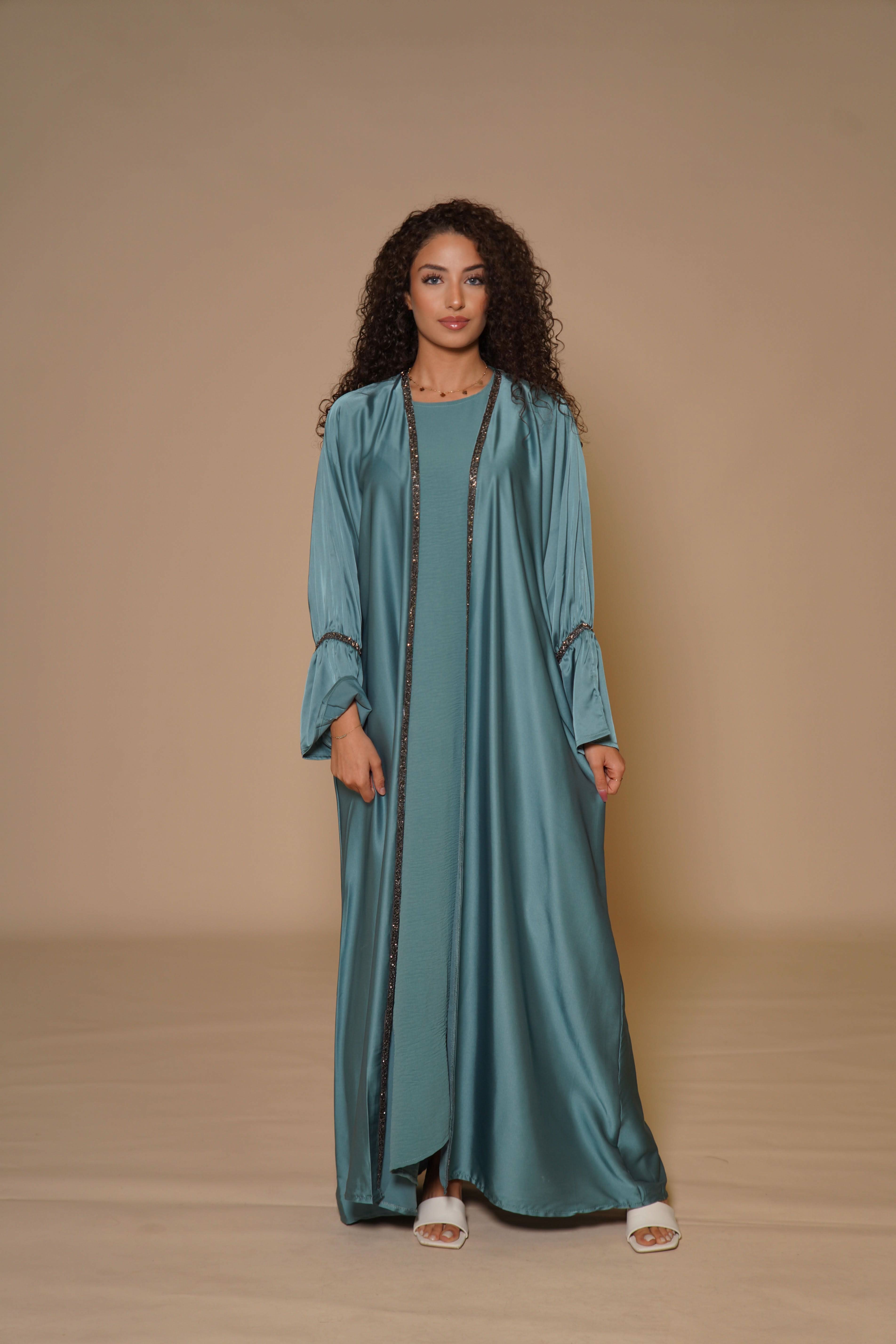 Satin Set - sky blue - Losyana.Shop